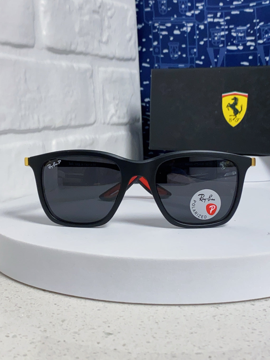 Ray-Ban Square Silver Lens Sunglasses for Men & Women - 488322 - detail image 2