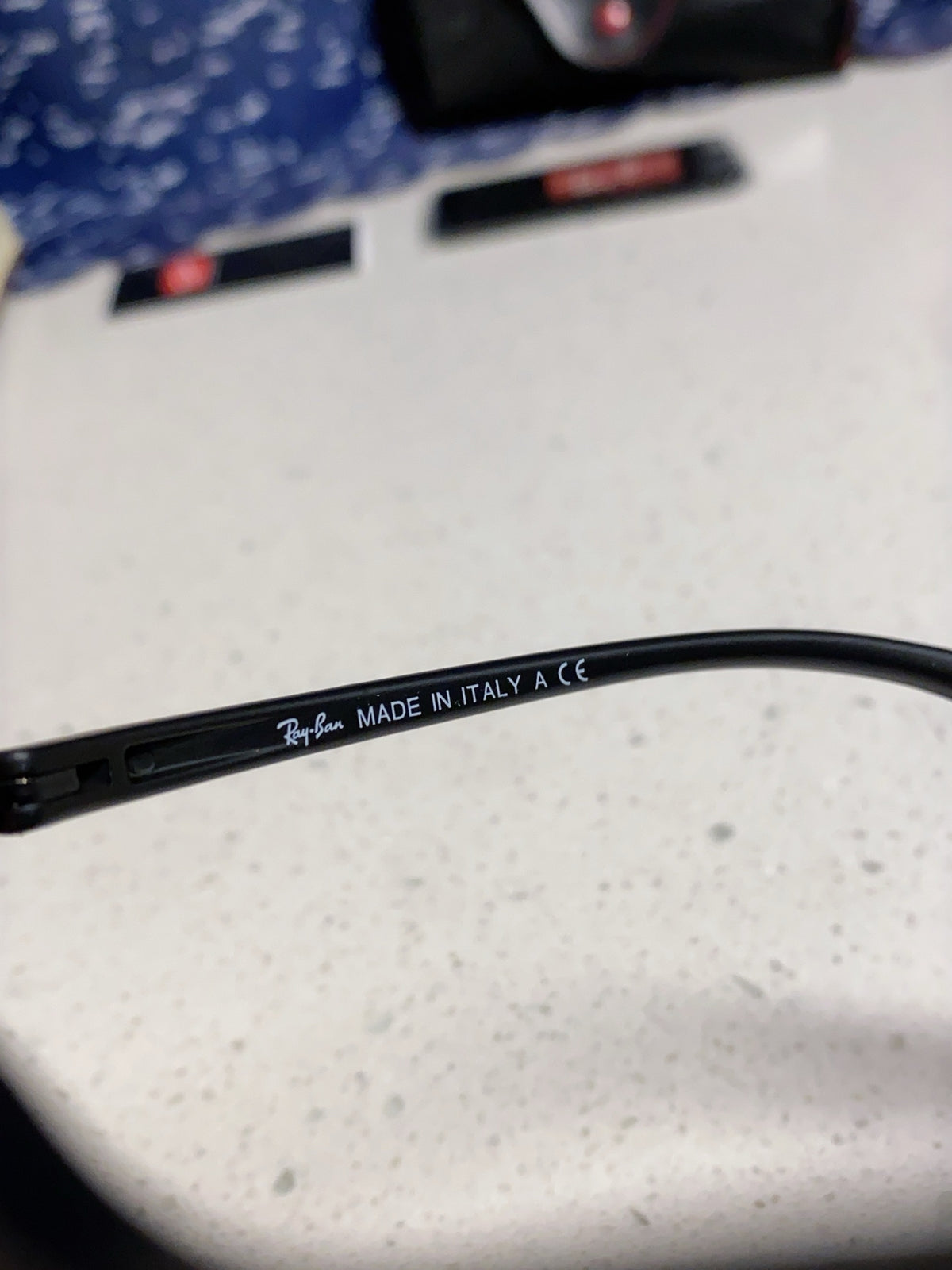 Ray-Ban Square Silver Lens Sunglasses for Men & Women - detail image 8