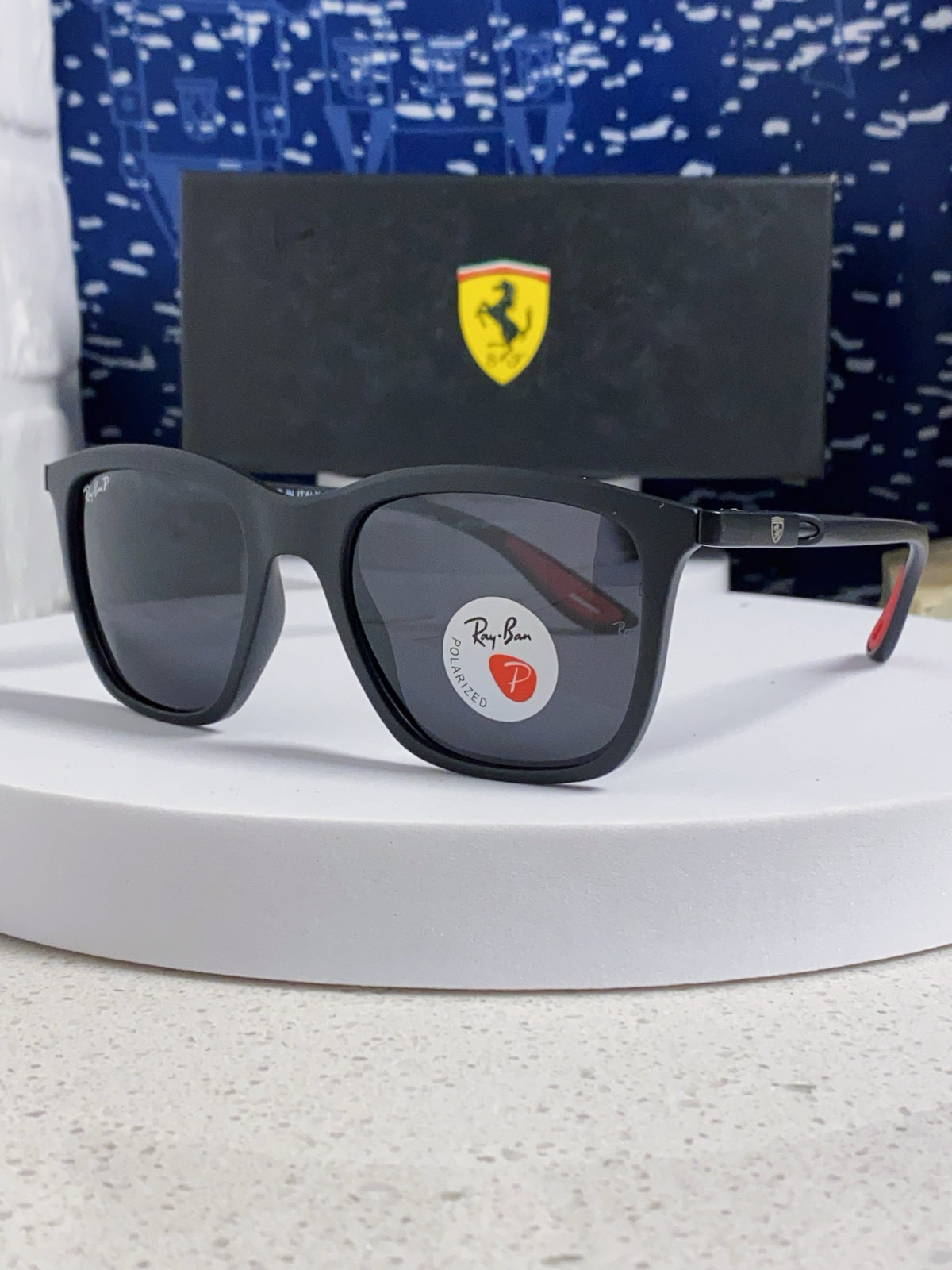 Ray-Ban Square Silver Lens Sunglasses for Men & Women