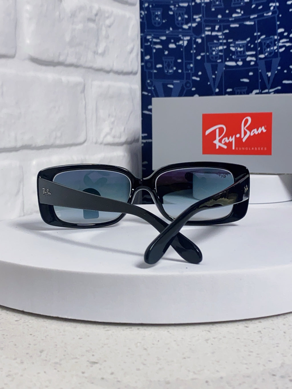 Ray-Ban Acetate Fashion Blue Lens Sunglasses for Men - detail image 2