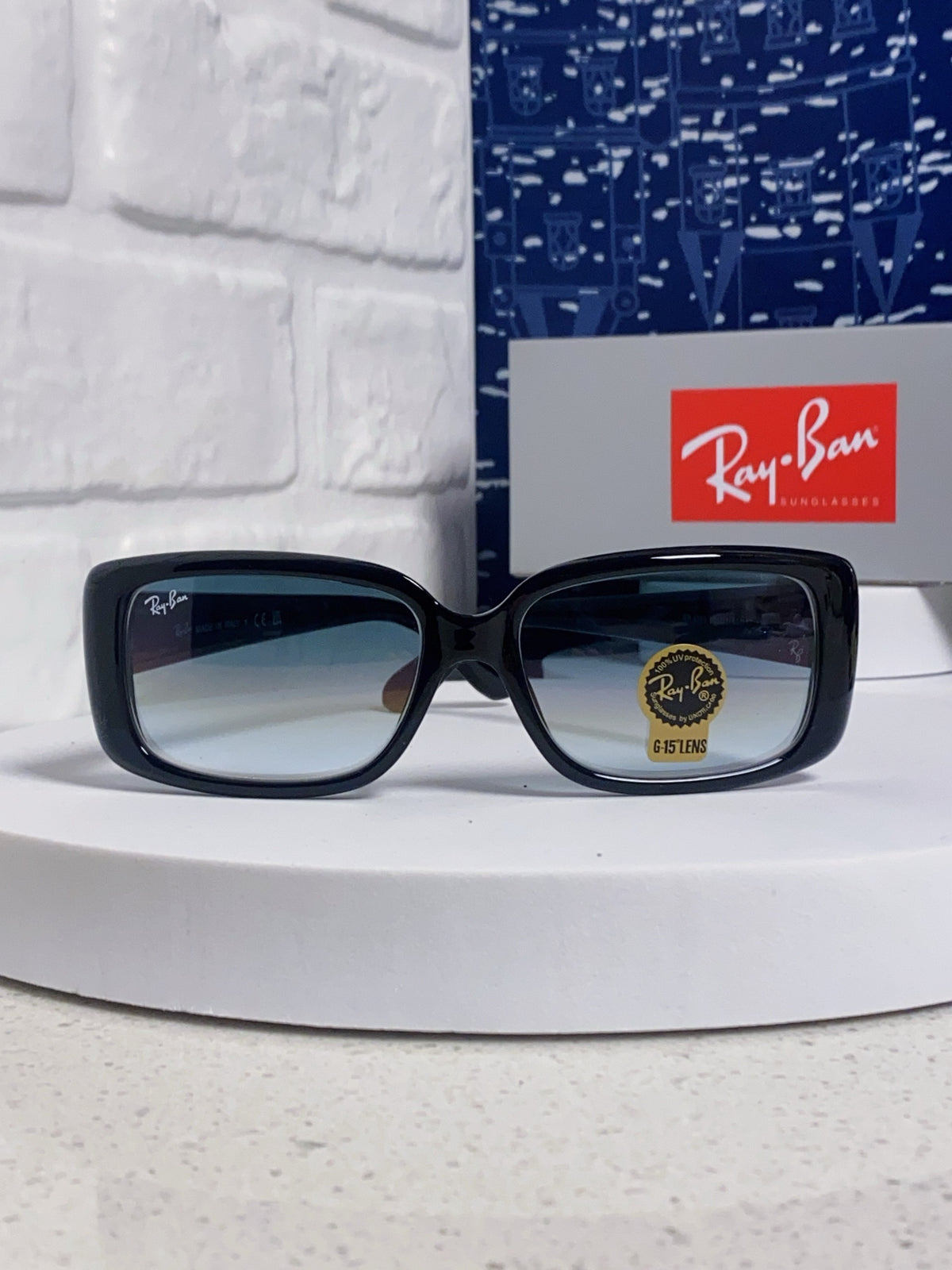 Ray-Ban Acetate Fashion Blue Lens Sunglasses for Men
