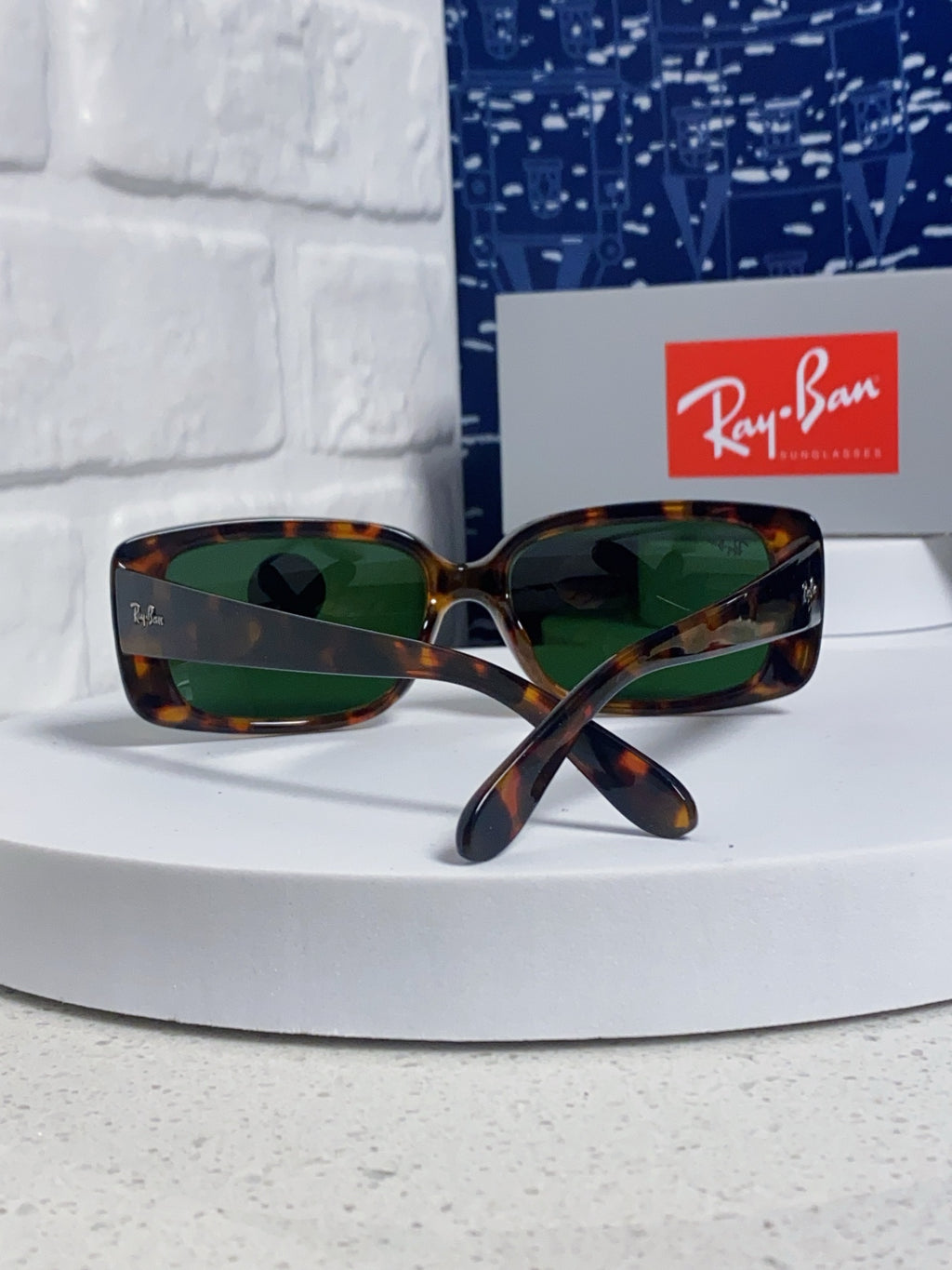 Ray-Ban Acetate Fashion Green Lens Sunglasses for Men - detail image 3
