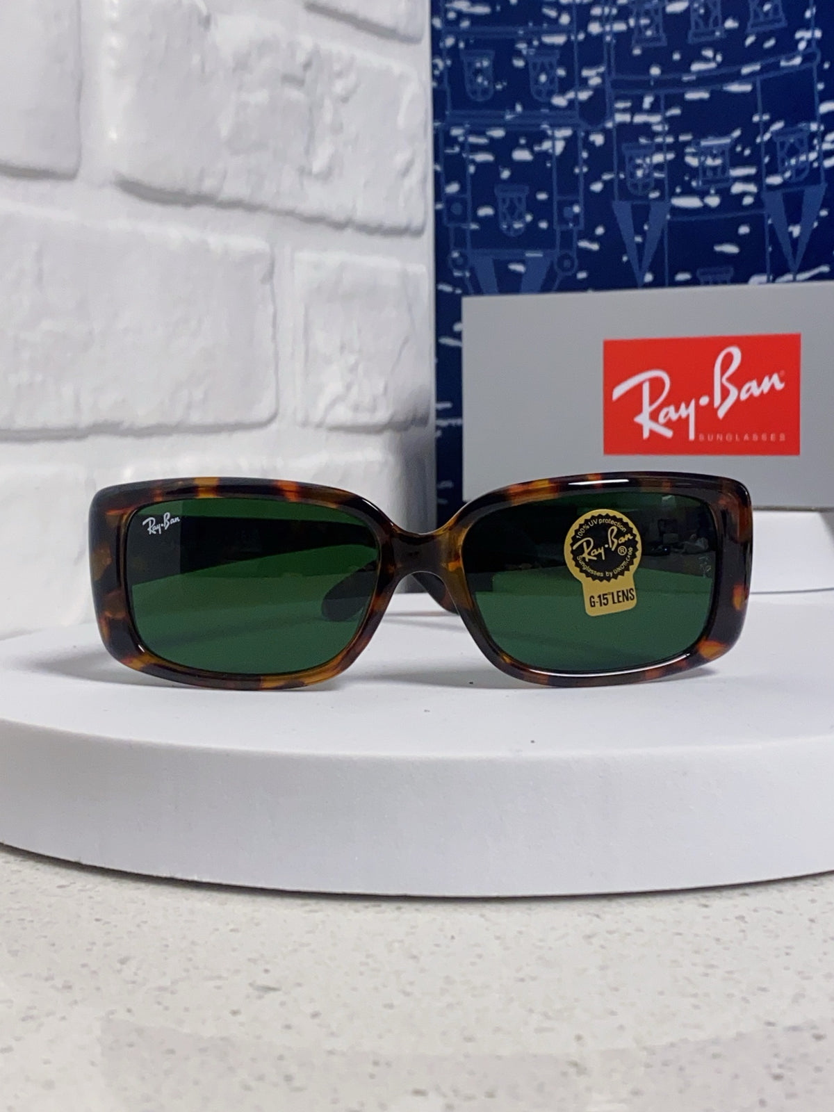 Ray-Ban Acetate Fashion Green Lens Sunglasses for Men - detail image 2