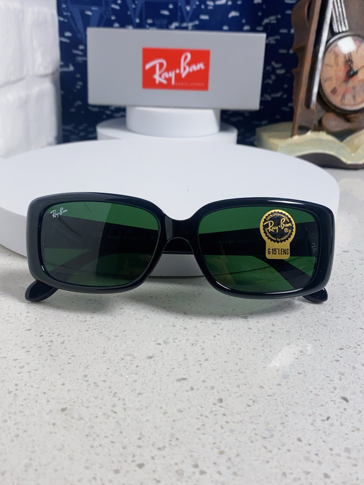 Ray-Ban Acetate Fashion Black Lens Sunglasses for Men - detail image 9