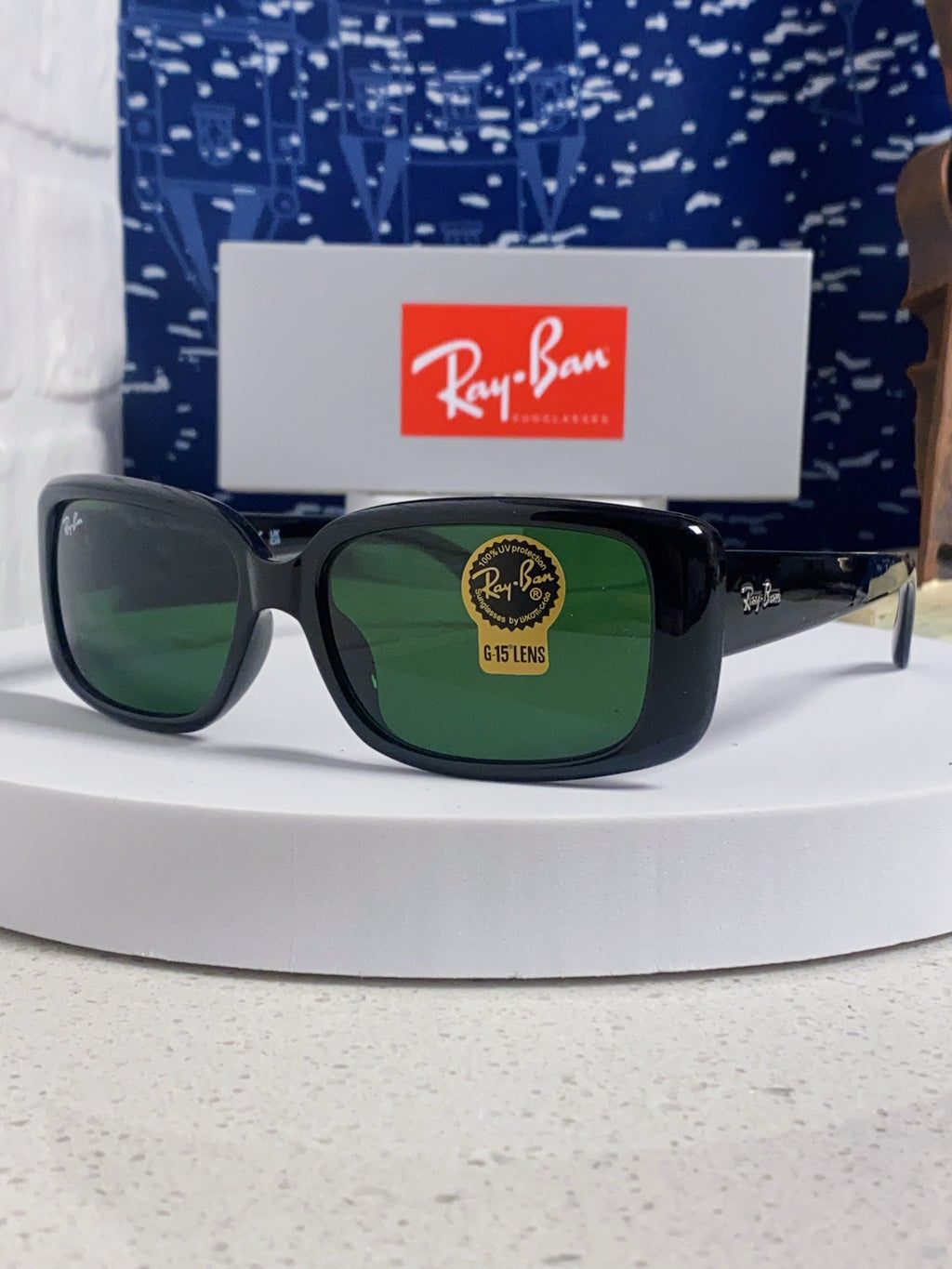 Ray-Ban Acetate Fashion Black Lens Sunglasses for Men