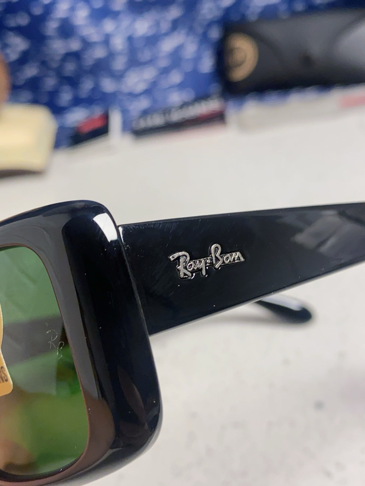 Ray-Ban Acetate Fashion Black Lens Sunglasses for Men - detail image 7