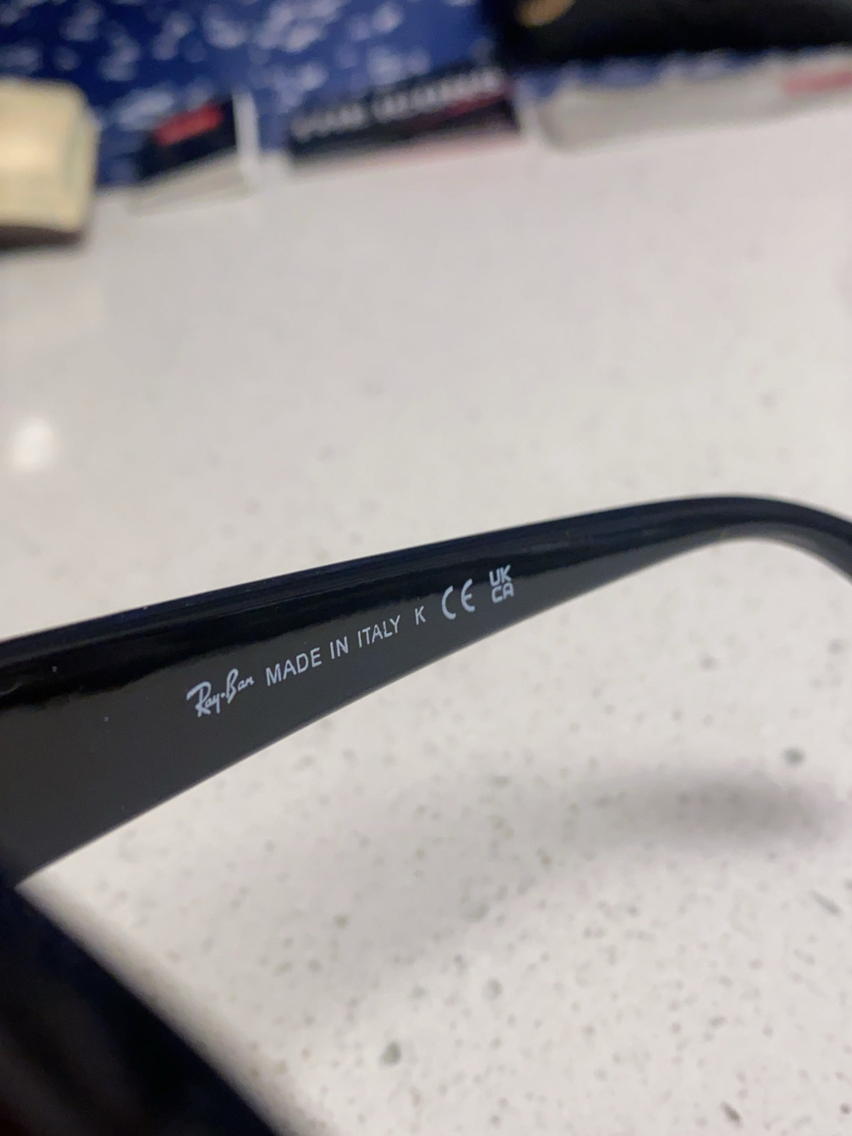 Ray-Ban Acetate Fashion Black Lens Sunglasses for Men - 466458 - detail image 7