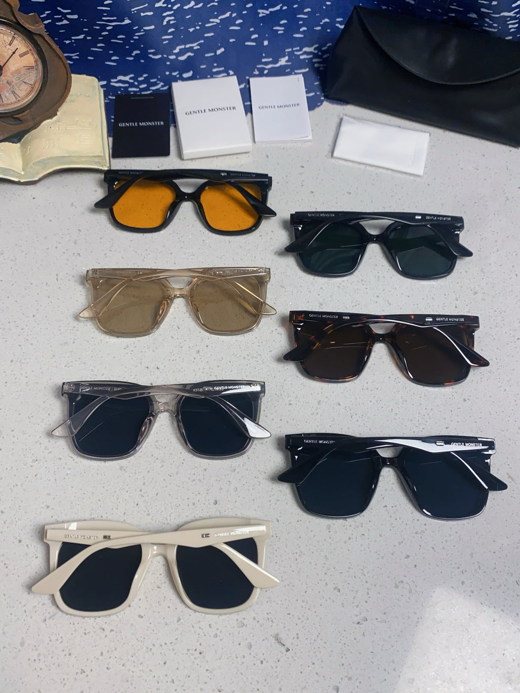 Gentle Monster LOCELL Polarized Oversized Gray Lens Sunglasses for Men & Women - detail image 11