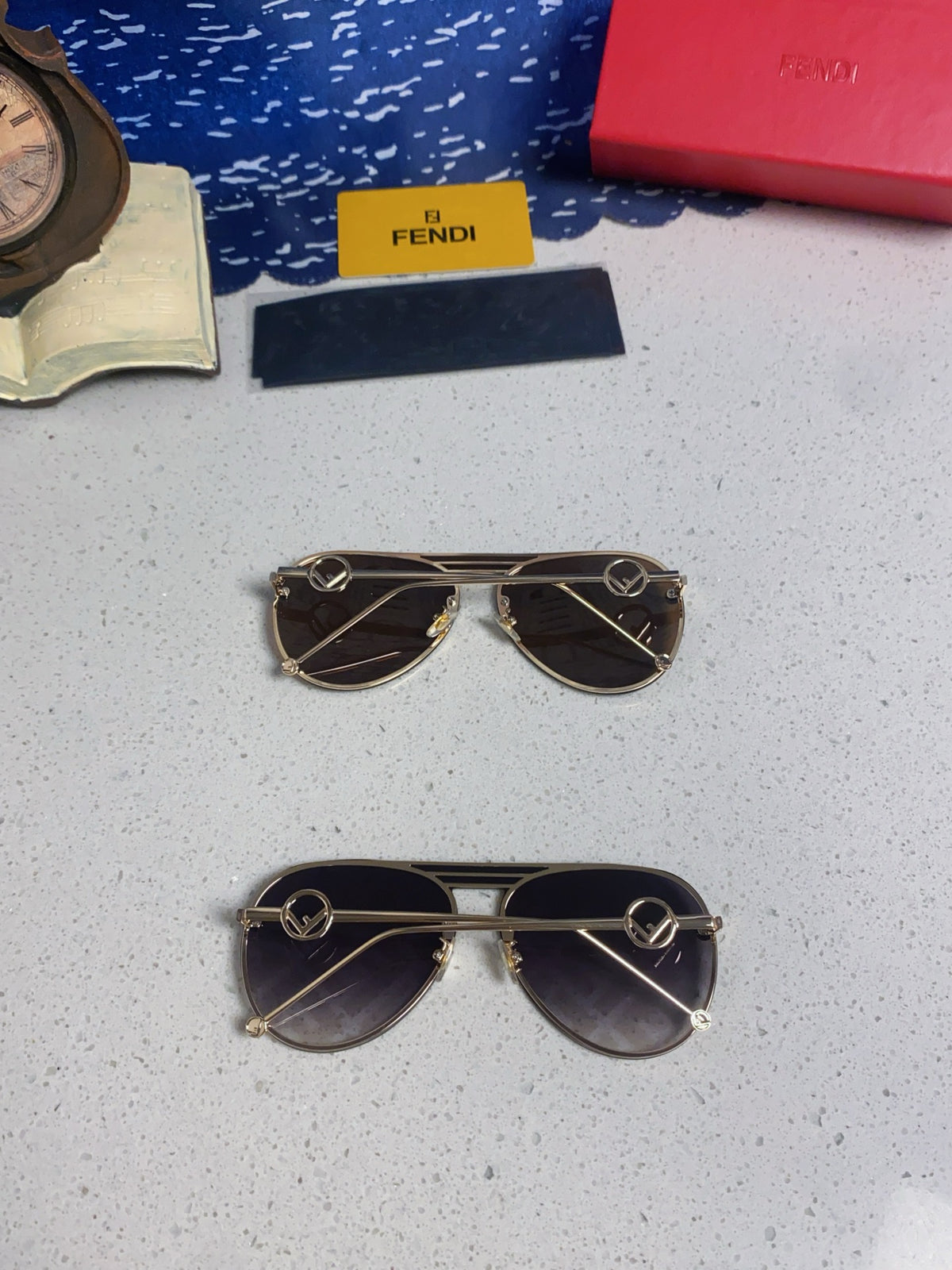 Fendi Aviator Gray Lens Sunglasses for Men & Women - 416301 - detail image 10