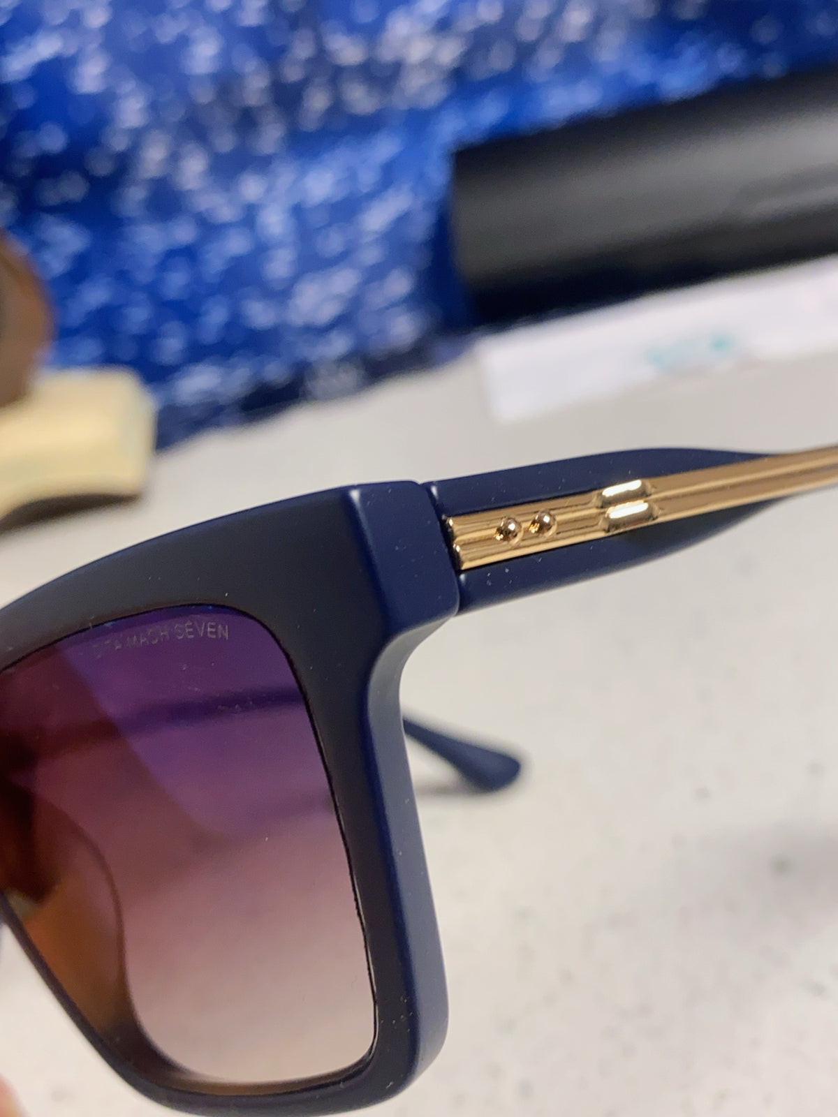 Dita Fashion Blue Lens Sunglasses for Men & Women - 466404