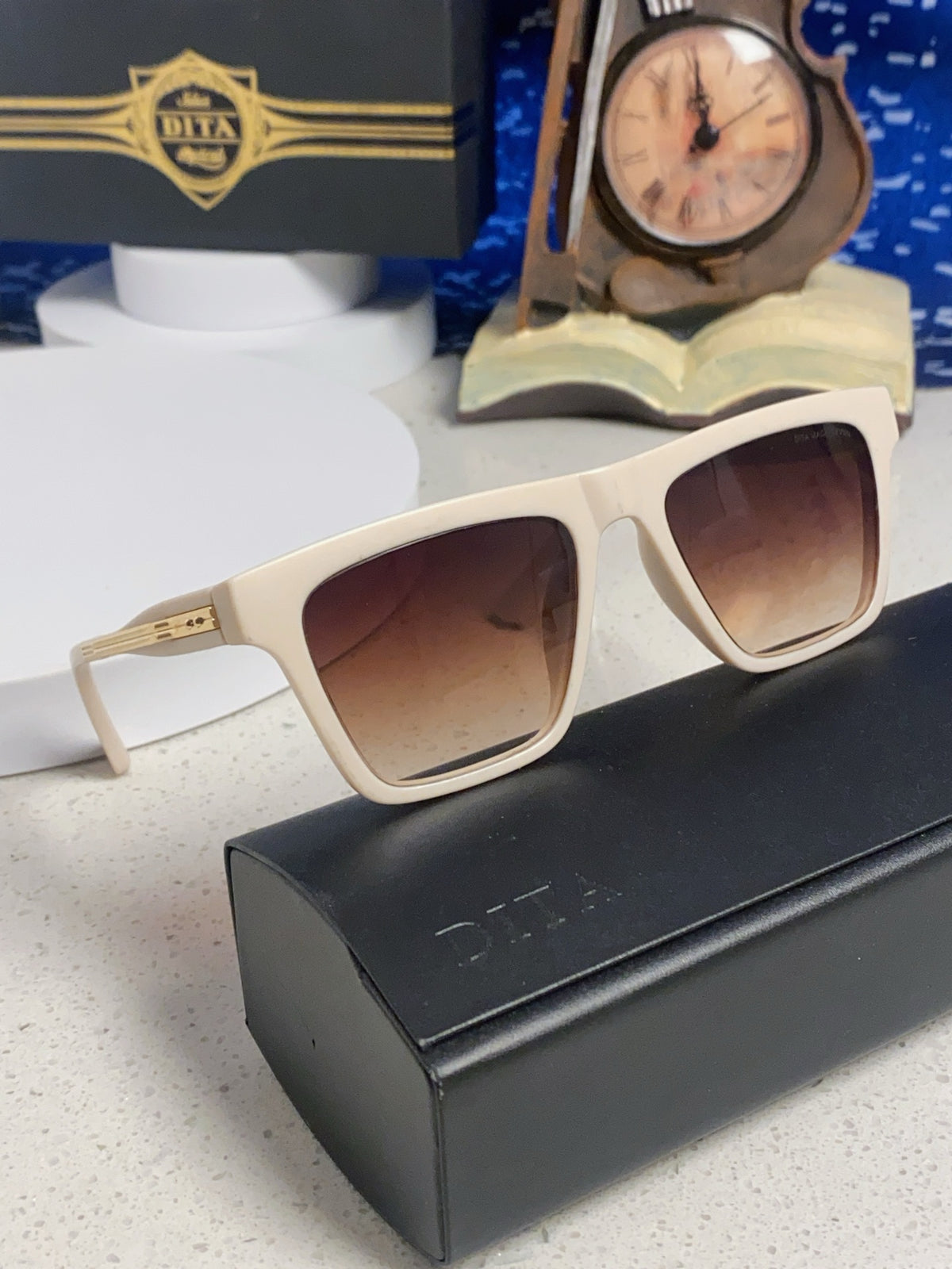 Dita Fashion Red Lens Sunglasses for Men & Women - detail image 4