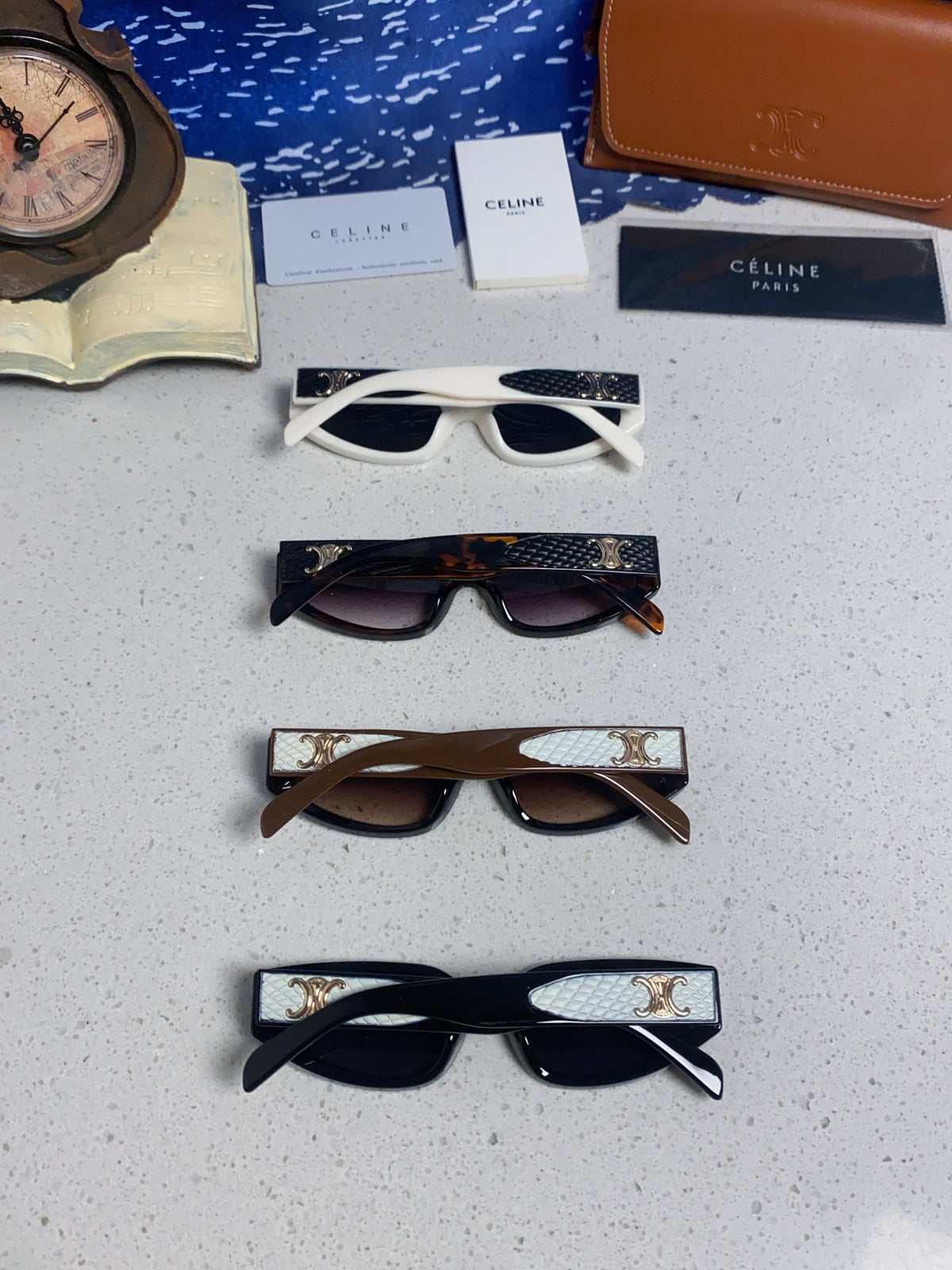 Celine Cat-Eye Red Lens Sunglasses for Men & Women - 432028 - detail image 11