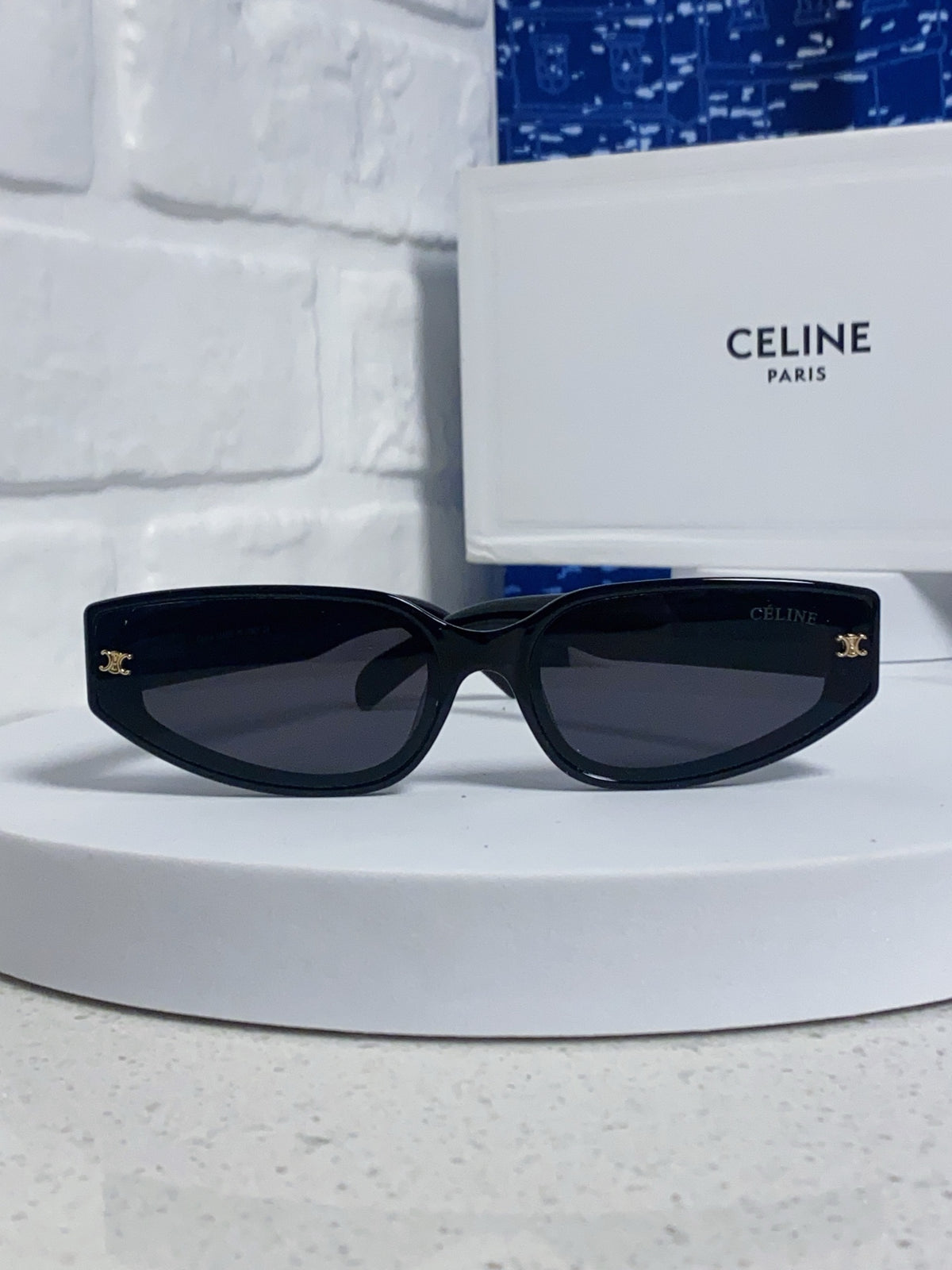 Celine Cat-Eye Silver Lens Sunglasses for Men & Women - 432029 - detail image 2
