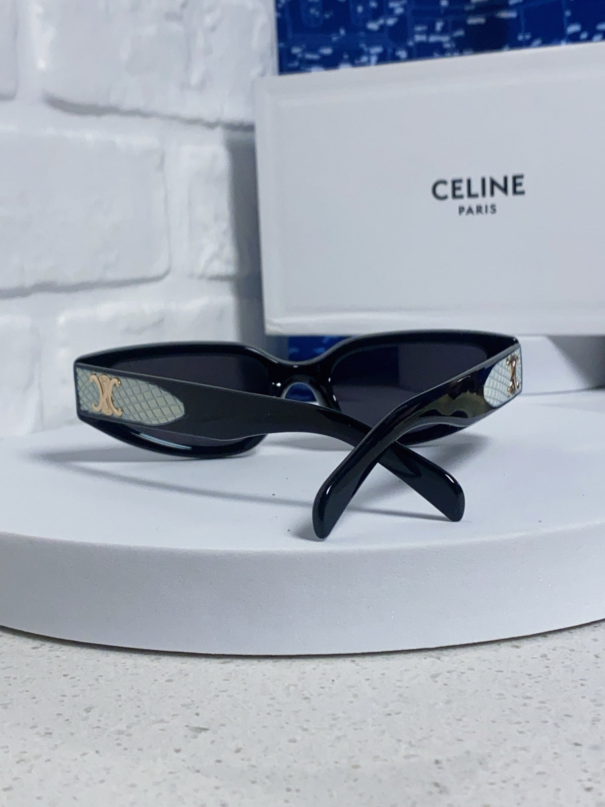 Celine Cat-Eye Silver Lens Sunglasses for Men & Women - 432029 - detail image 3