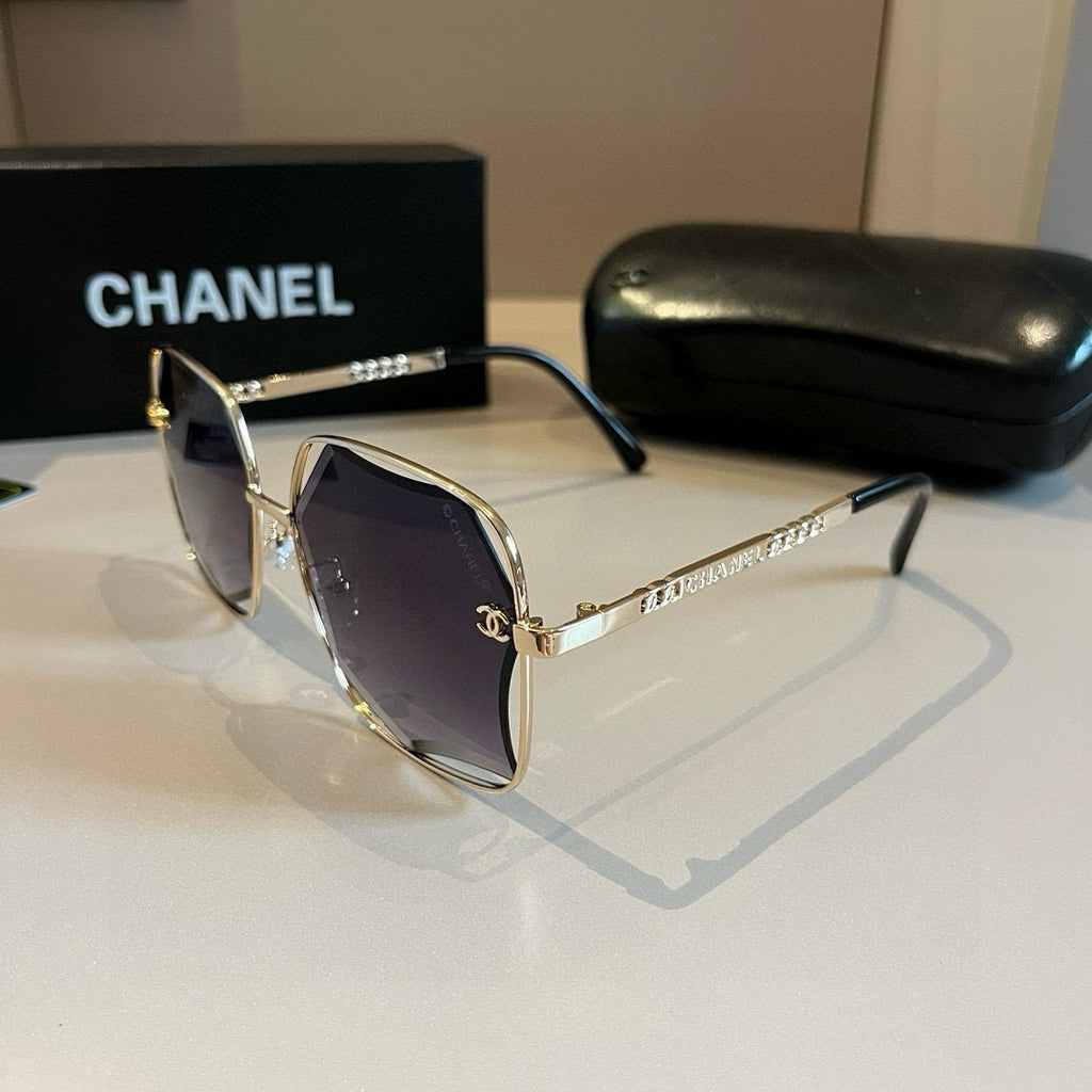 Chanel Square Silver Lens Sunglasses for Men & Women - 465092 - detail image 4