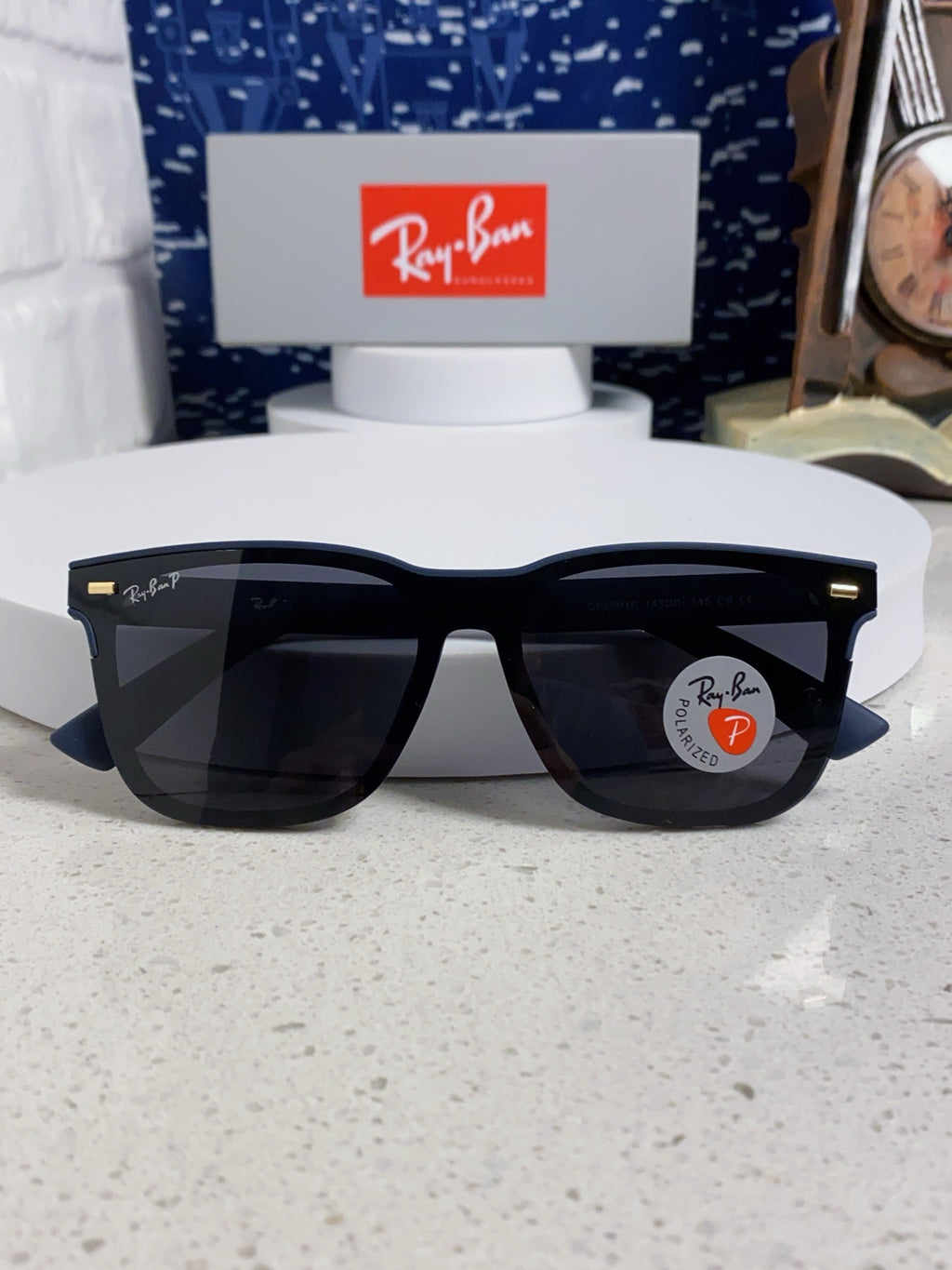 Ray-Ban RB69016 Square Silver Lens Sunglasses for Men & Women - 433074 - detail image 8