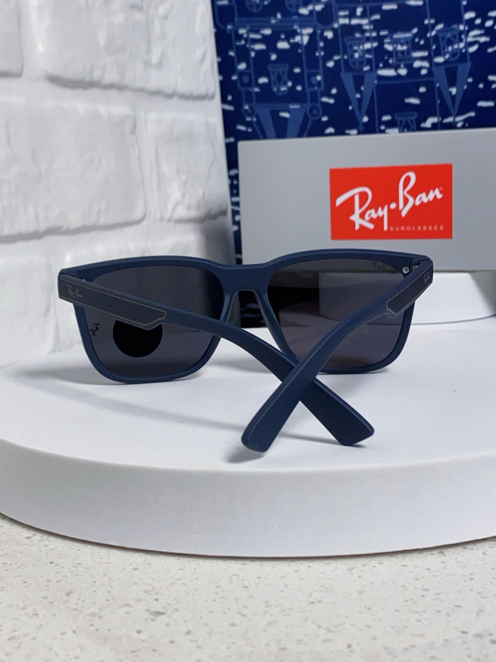 Ray-Ban RB69016 Square Silver Lens Sunglasses for Men & Women - detail image 3
