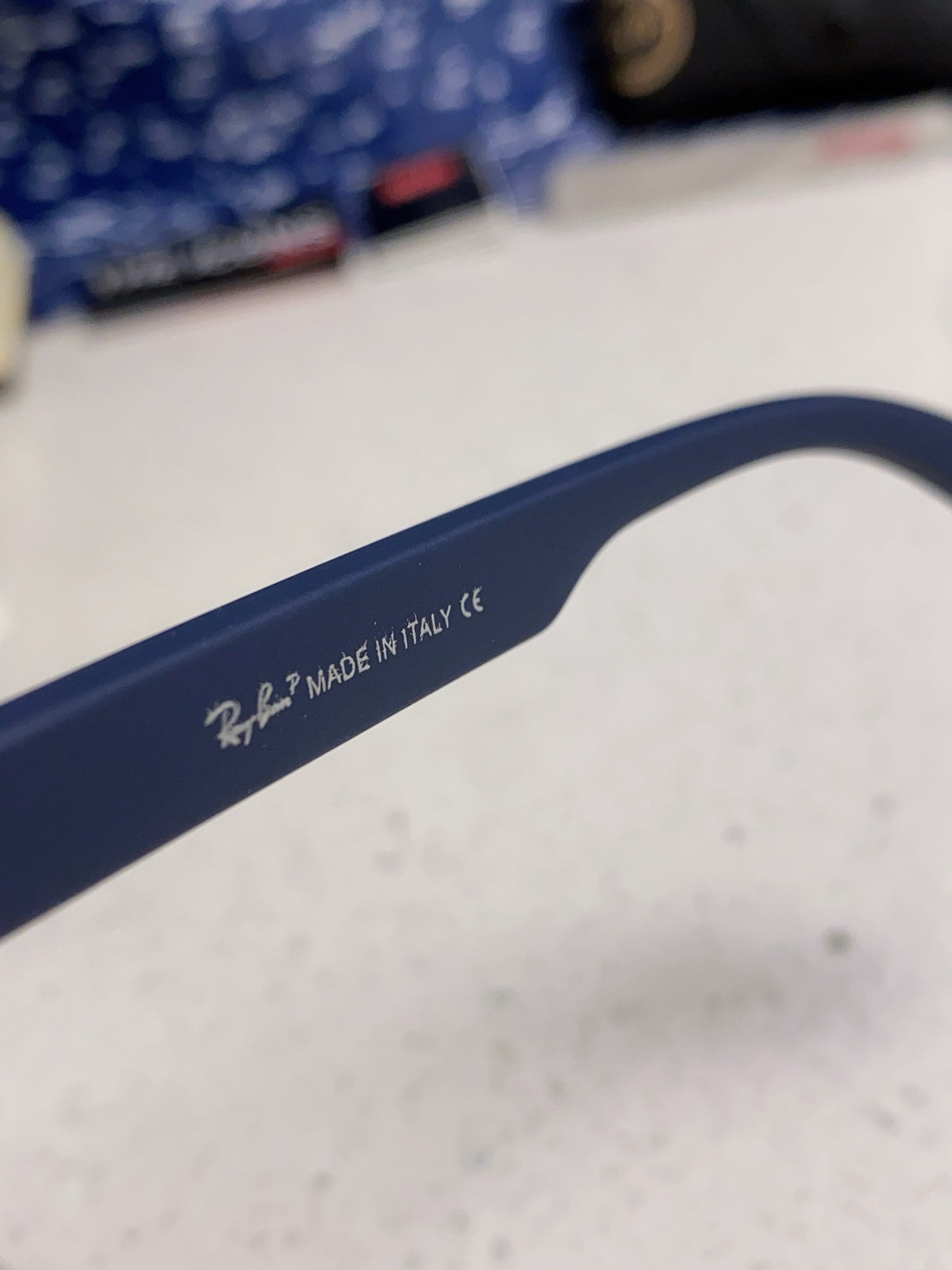Ray-Ban RB69016 Square Silver Lens Sunglasses for Men & Women - detail image 7