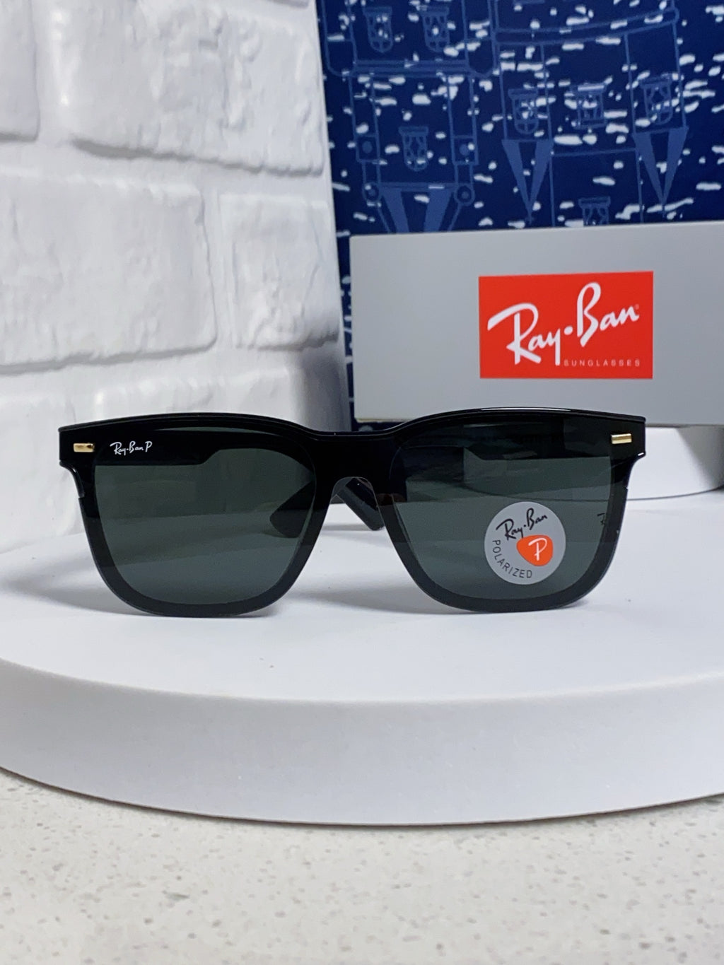 Ray-Ban RB69016 Square Black Lens Sunglasses for Men & Women - 998562 - detail image 2