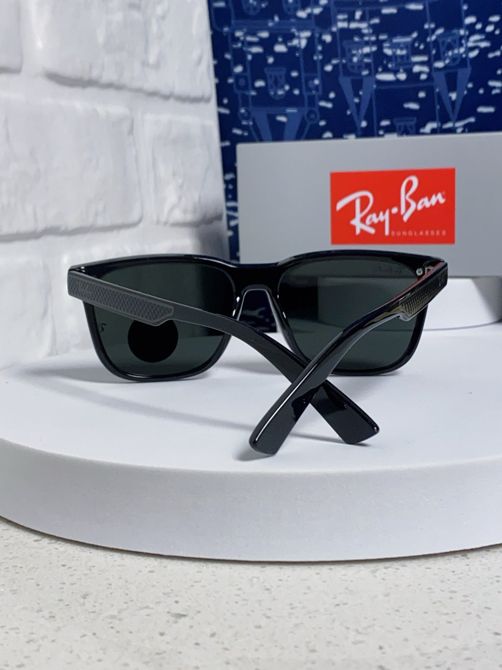 Ray-Ban RB69016 Square Black Lens Sunglasses for Men & Women - 433075 - detail image 3