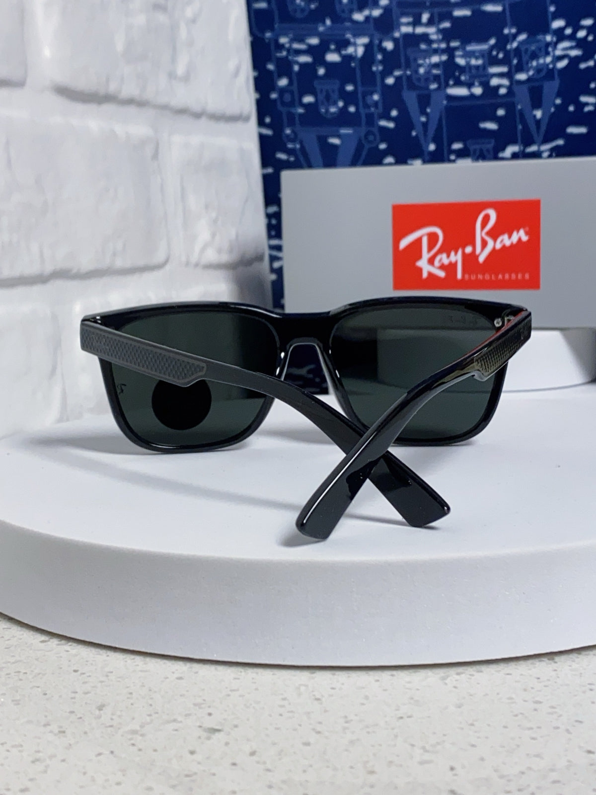 Ray-Ban RB69016 Square Black Lens Sunglasses for Men & Women - 433075 - detail image 3