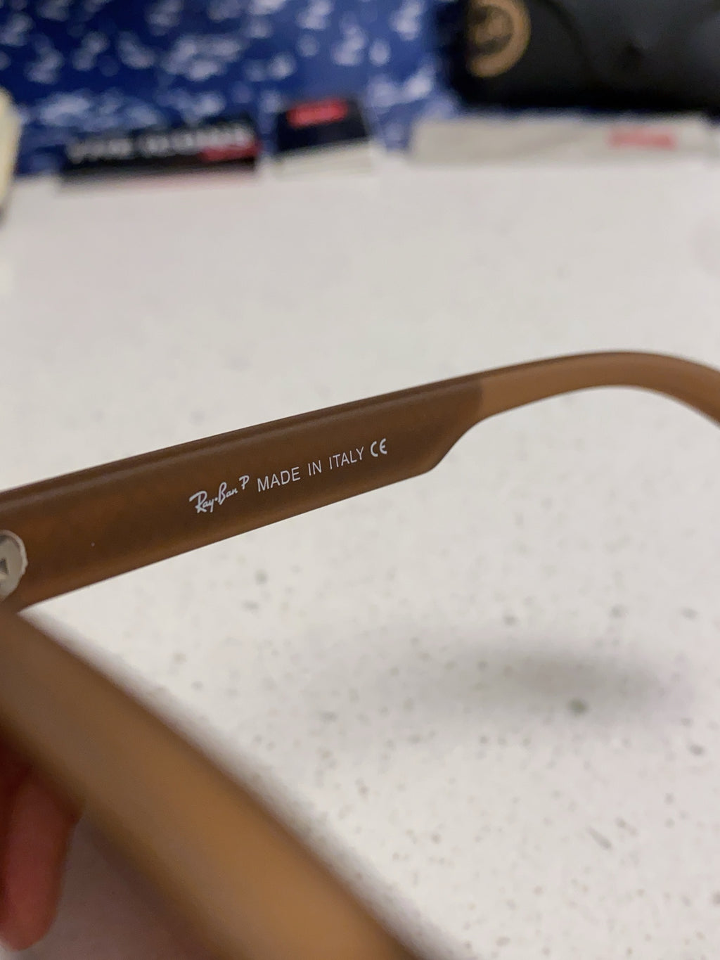 Ray-Ban RB69016 Square Red Lens Sunglasses for Men & Women - detail image 8