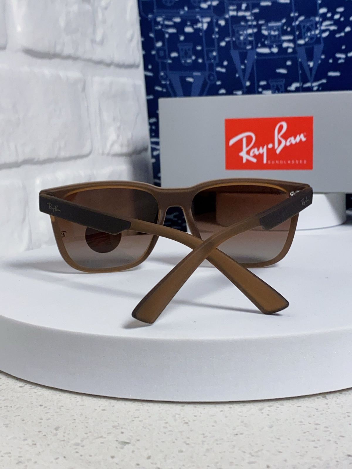 Ray-Ban RB69016 Square Red Lens Sunglasses for Men & Women - 433076 - detail image 3