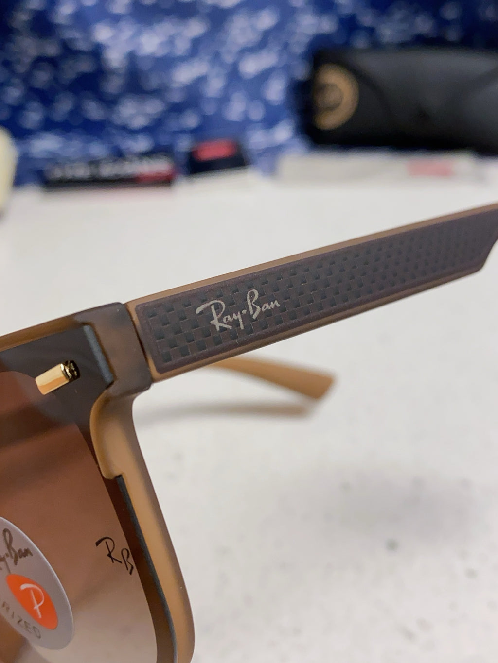 Ray-Ban RB69016 Square Red Lens Sunglasses for Men & Women - 998563 - detail image 7