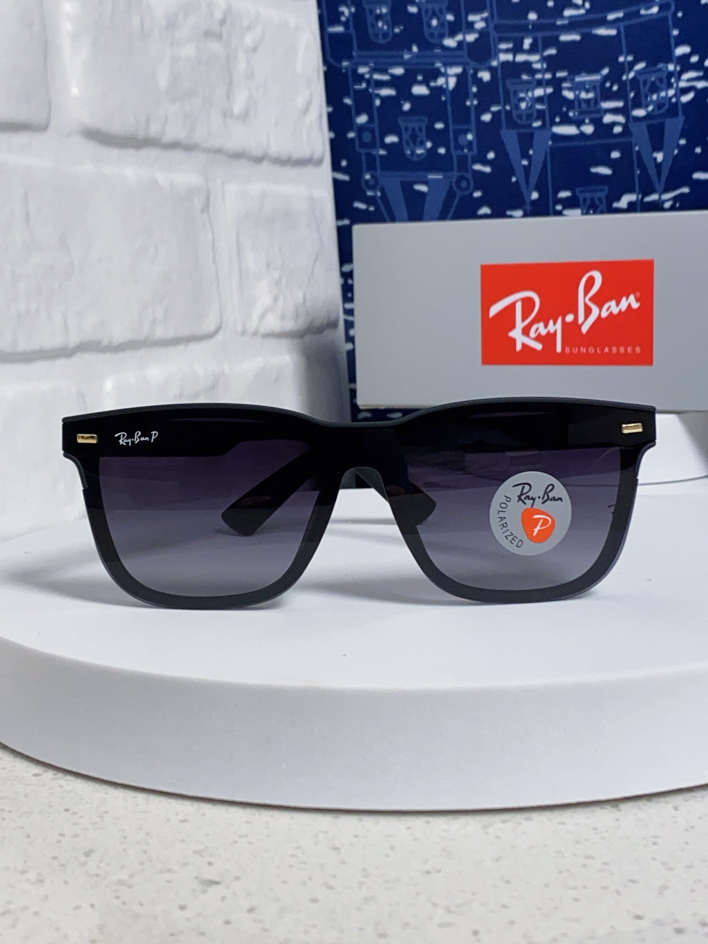 Ray-Ban RB69016 Square Black Lens Sunglasses for Men & Women - 998564 - detail image 2