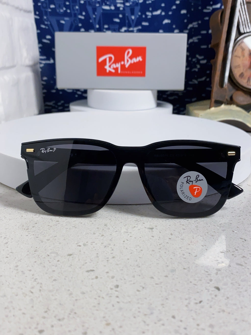 Ray-Ban RB6901 Square Silver Lens Sunglasses for Men & Women - 433078 - detail image 9