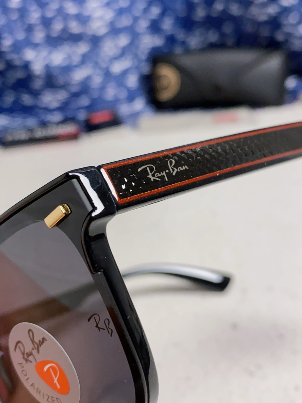 Ray-Ban RB6901 Square Silver Lens Sunglasses for Men & Women - detail image 7