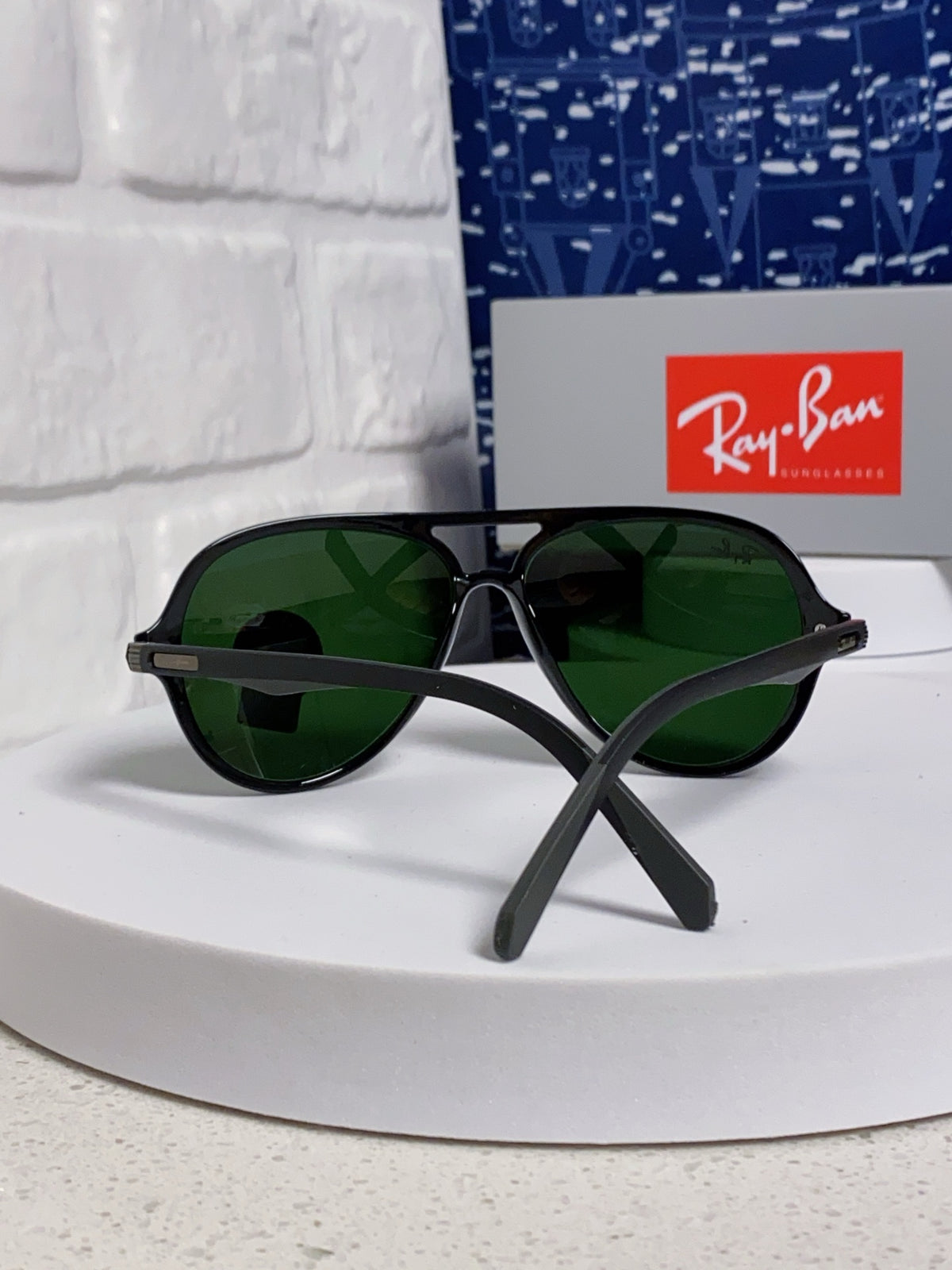 Ray-Ban RB8055 Aviator Black Lens Sunglasses for Men - 488265 - detail image 3