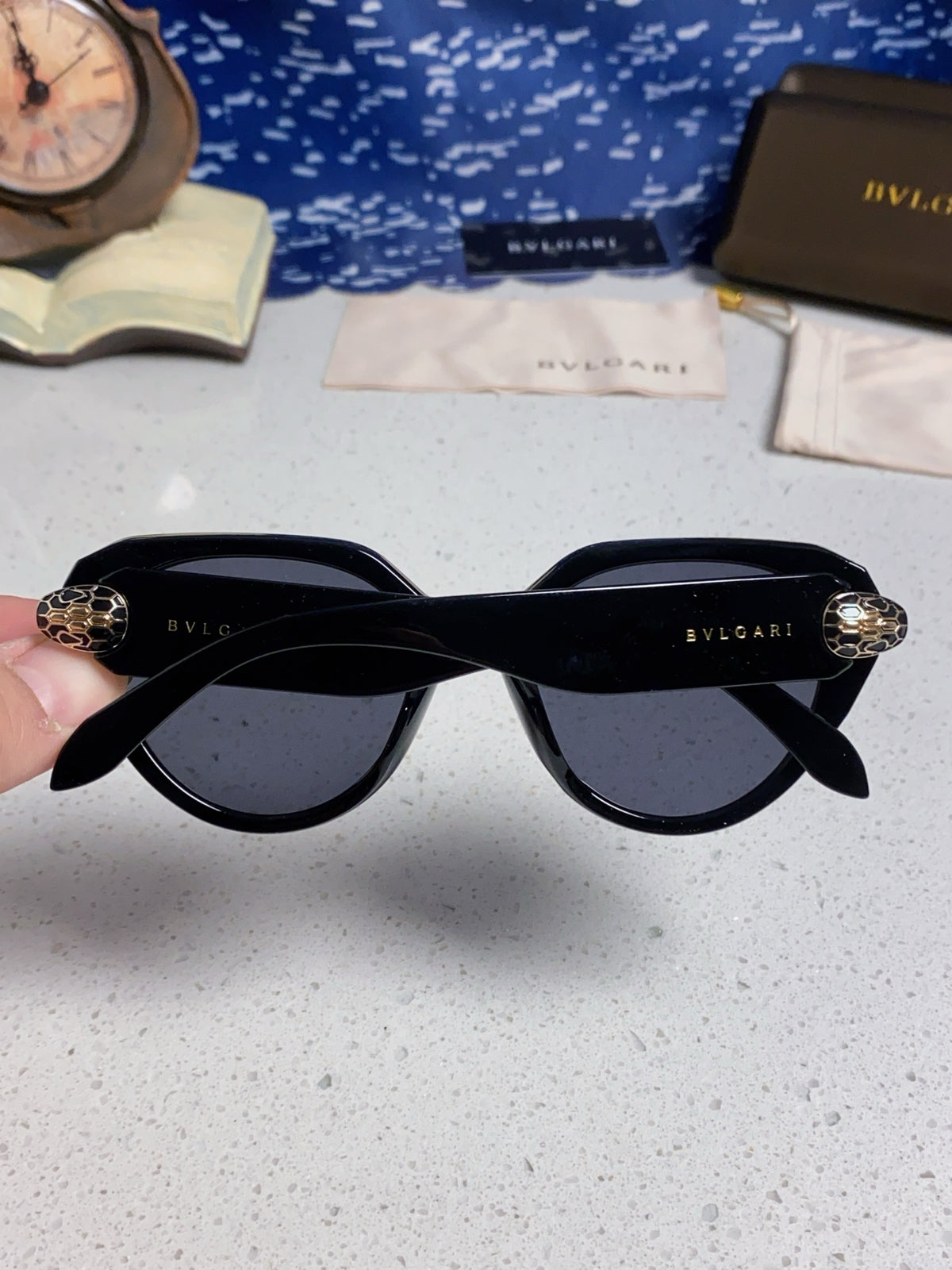 Bottega Veneta Metal Round Gray Lens Sunglasses for Men & Women - detail image 5