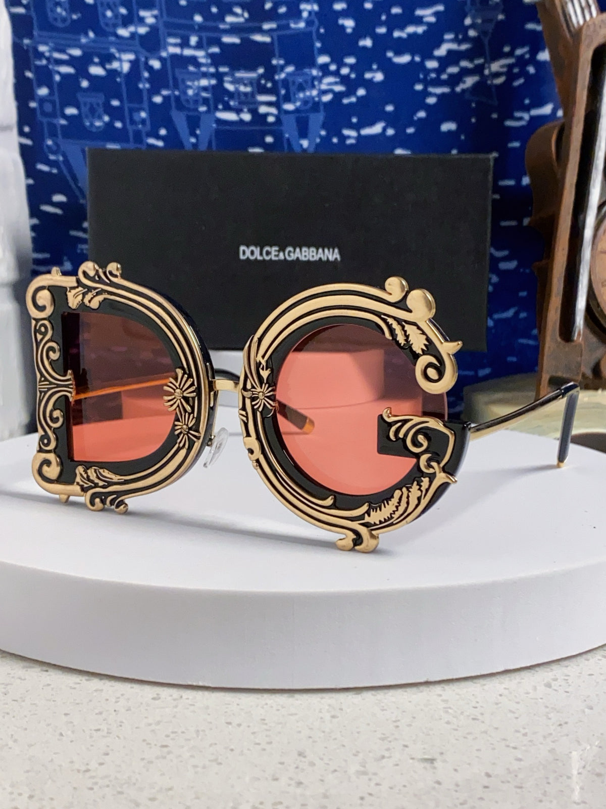 Dolce & Gabbana Fashion Red Lens Sunglasses for Men & Women