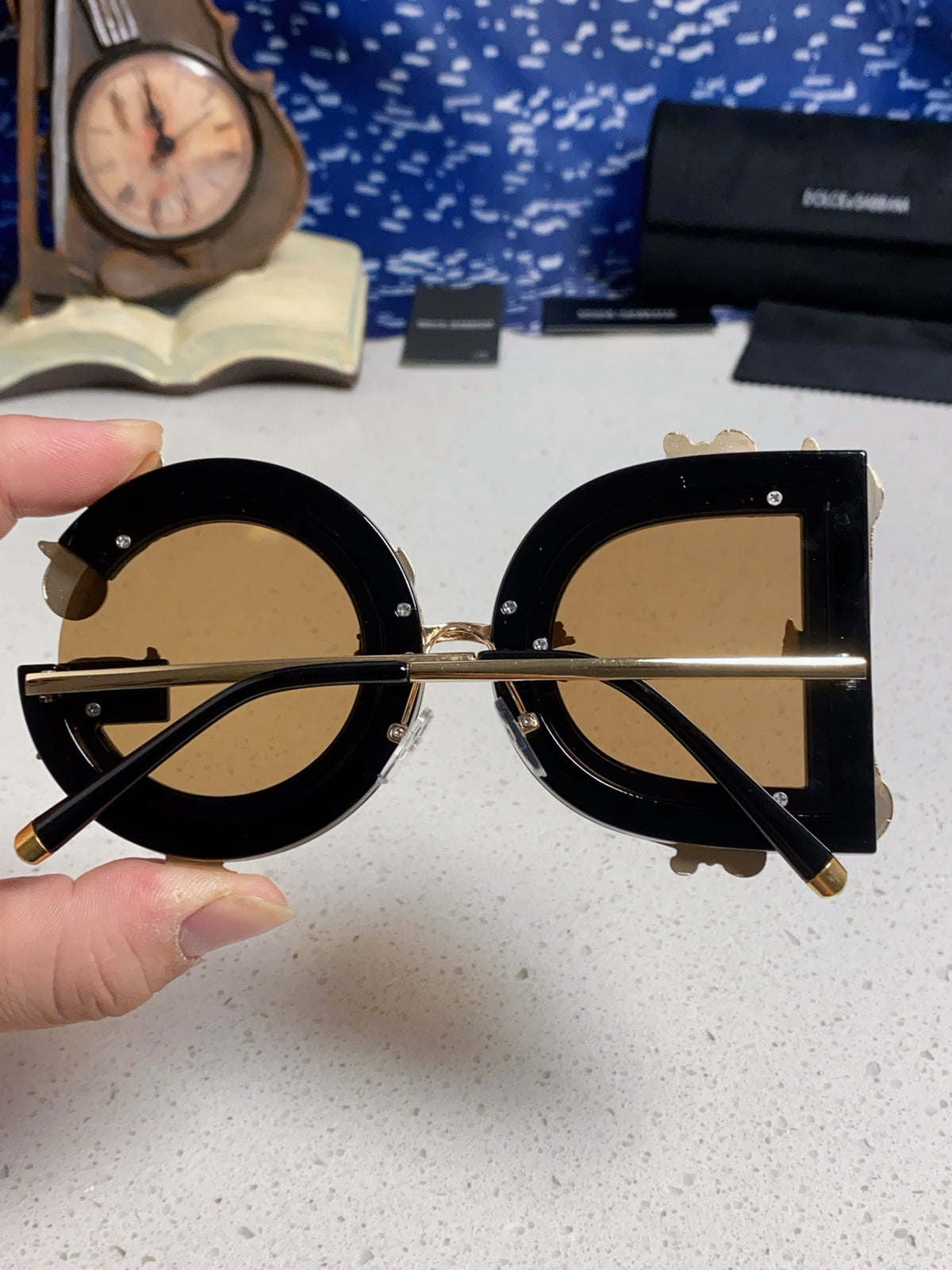Dolce & Gabbana Fashion Brown Lens Sunglasses for Men & Women - 488124 - detail image 5