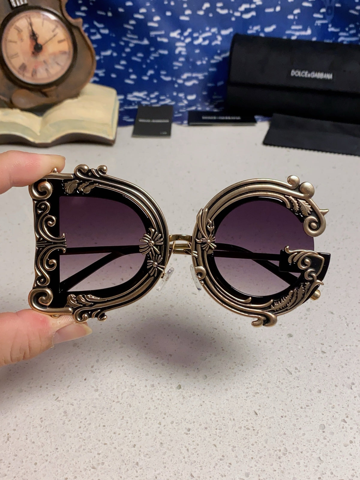Dolce & Gabbana Fashion Brown Lens Sunglasses for Men & Women - detail image 4