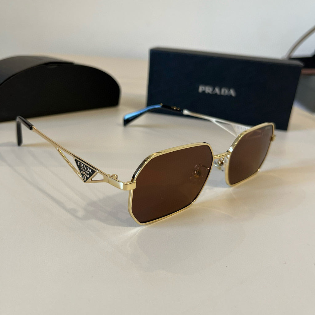 Prada Fashion Brown Lens Sunglasses for Men - 415798