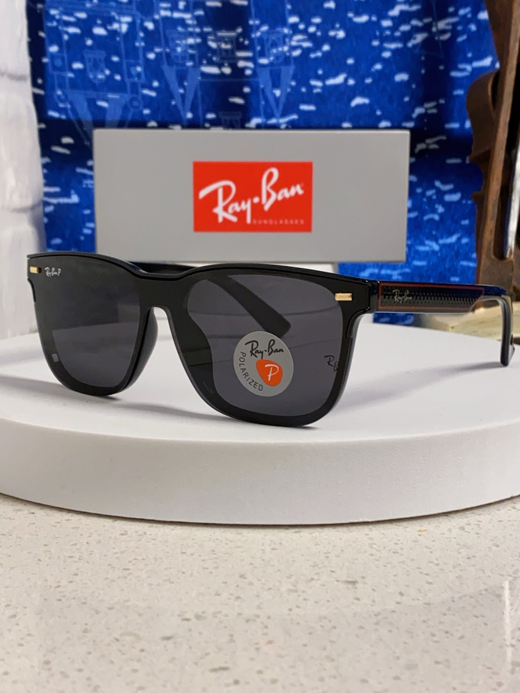 Ray-Ban RB6901 Square Silver Lens Sunglasses for Men & Women - 433078