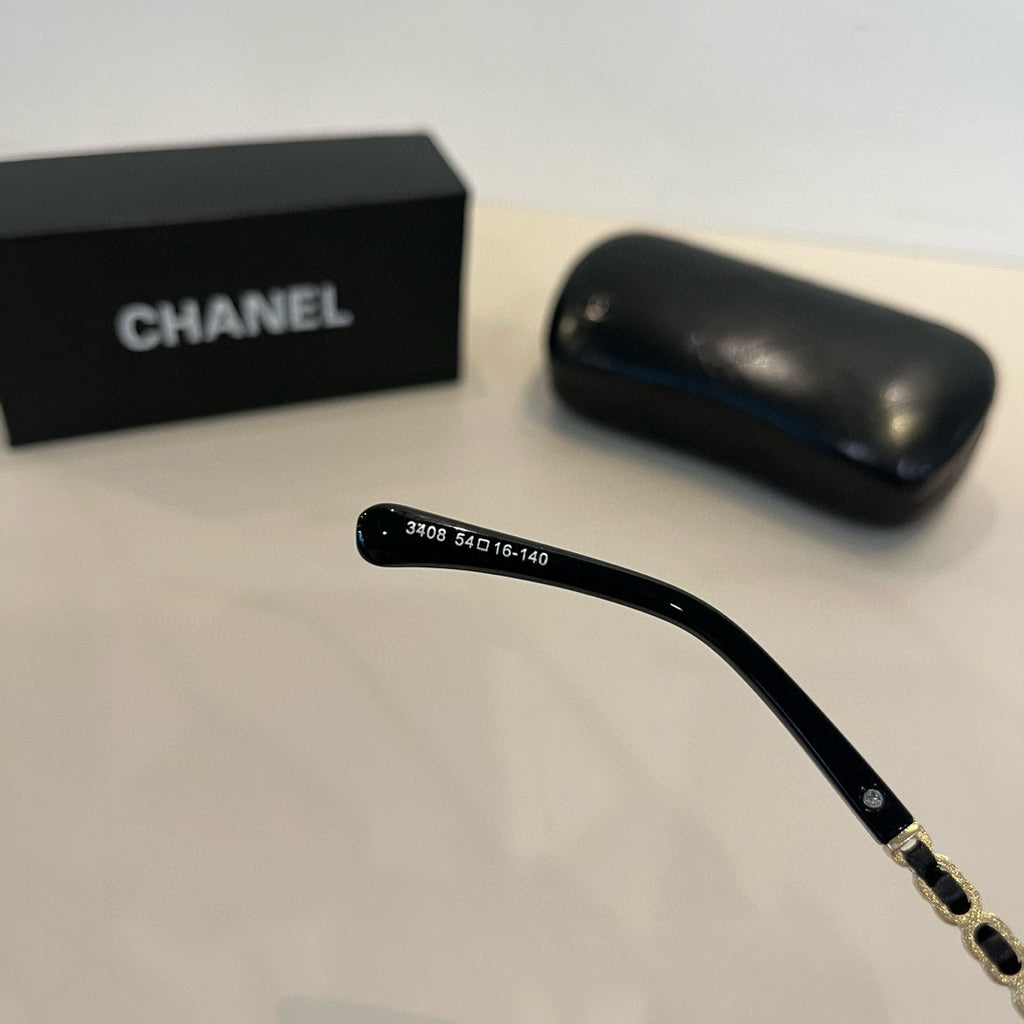 Chanel Oversized Silver Lens Sunglasses for Men & Women - 382184 - detail image 10