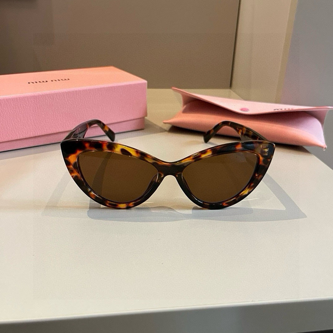 Miu Miu Cat-Eye Brown Lens Sunglasses for Men & Women - 416262 - detail image 3
