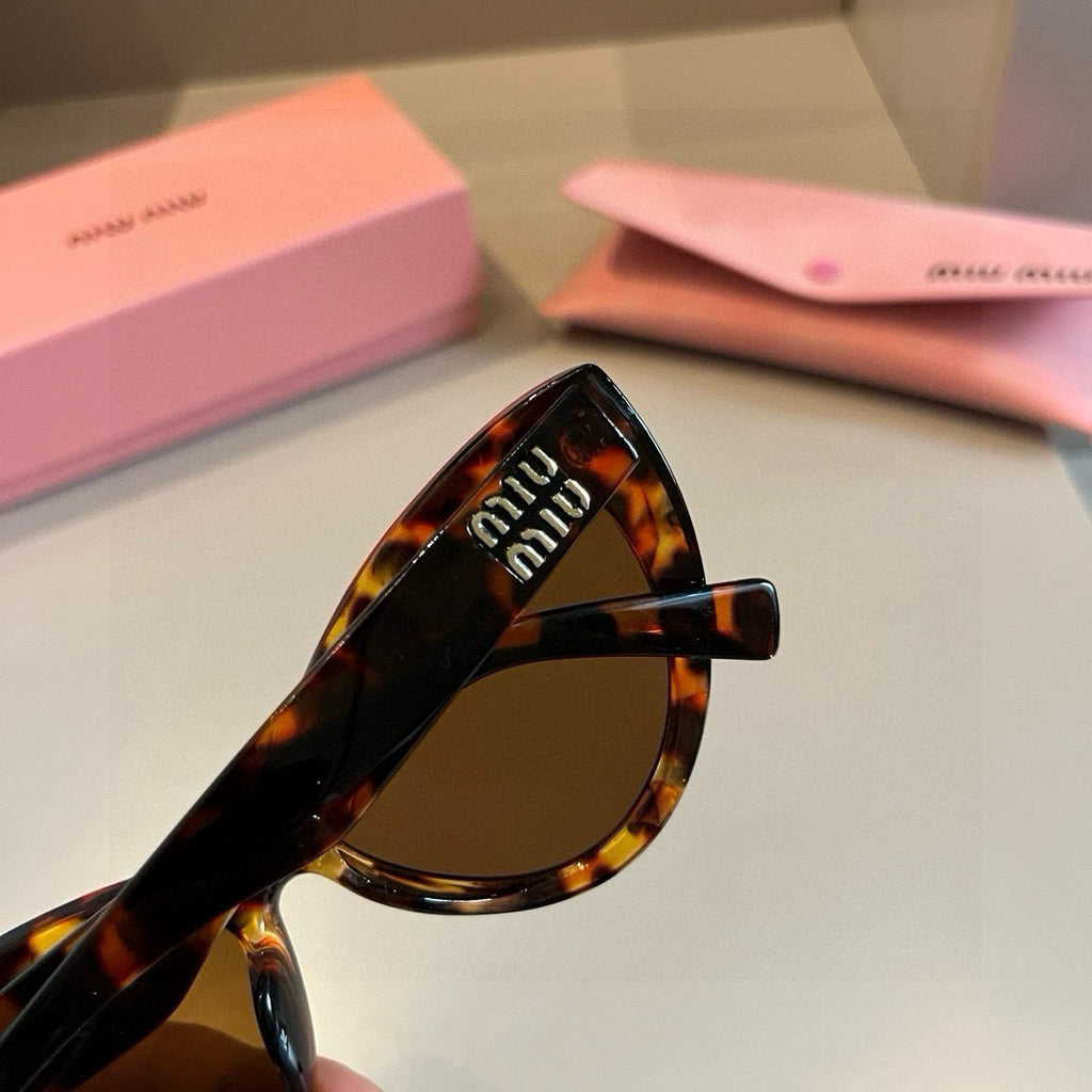 Miu Miu Cat-Eye Brown Lens Sunglasses for Men & Women - 416262 - detail image 6