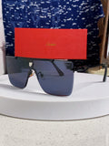 Cartier Fashion Blue Lens Sunglasses for Men - 432384