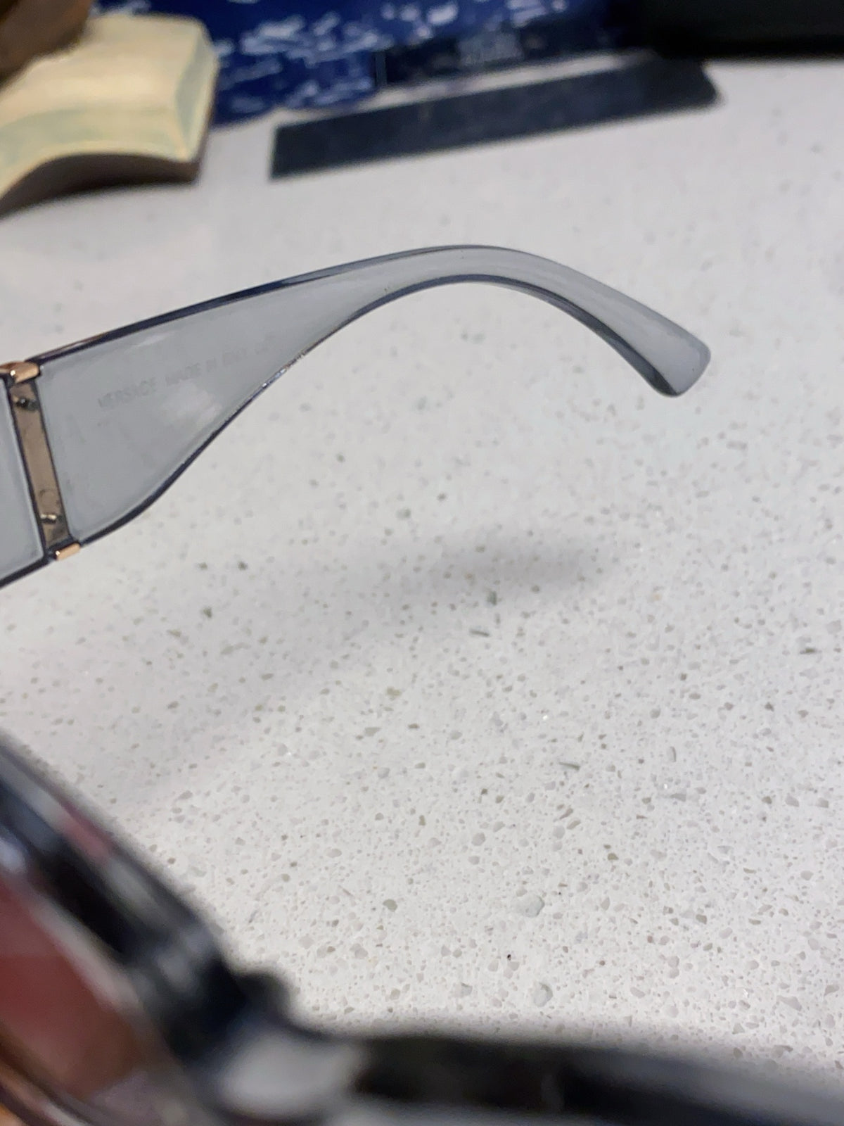 Versace Cat-Eye Silver Lens Sunglasses for Women - 358777 - detail image 9
