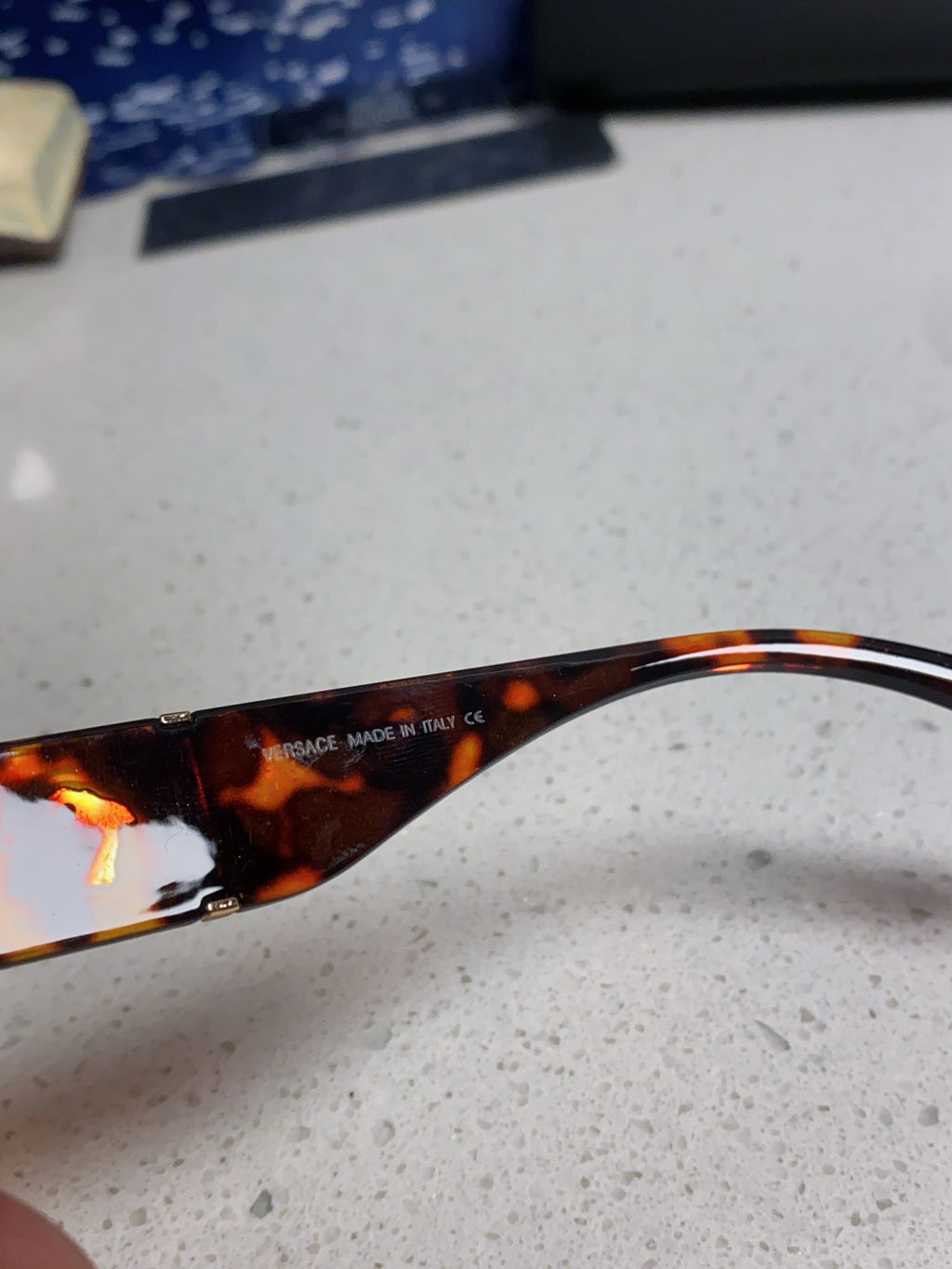 Versace Cat-Eye Brown Lens Sunglasses for Women - 432795 - detail image 8