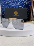 Versace Lightweight Rimless Silver Lens Sunglasses for Men & Women - 487879