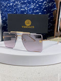 Versace Lightweight Rimless Silver Lens Sunglasses for Men & Women - 358809