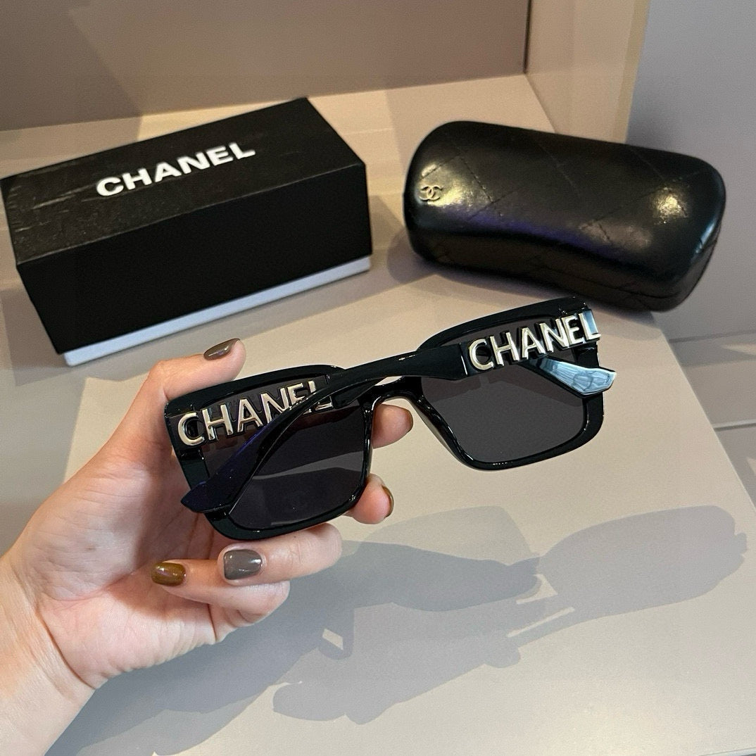 Chanel Square Gold Lens Sunglasses for Men & Women - 382190 - detail image 7