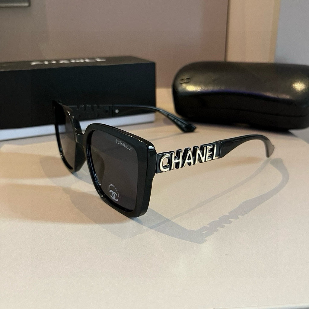 Chanel Square Gold Lens Sunglasses for Men & Women - 382190 - detail image 3