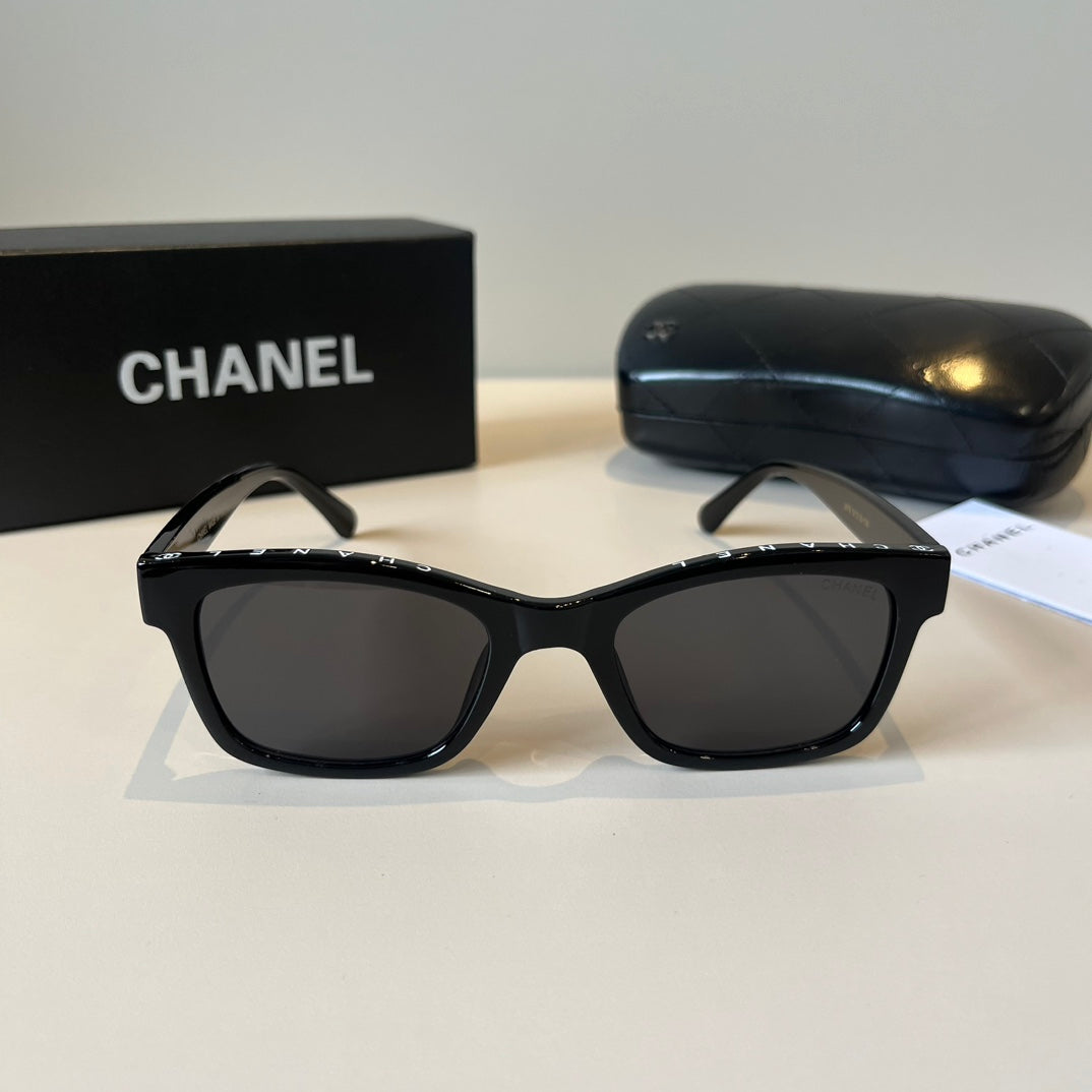 Chanel Square Black Lens Sunglasses for Men & Women - 465103 - detail image 2