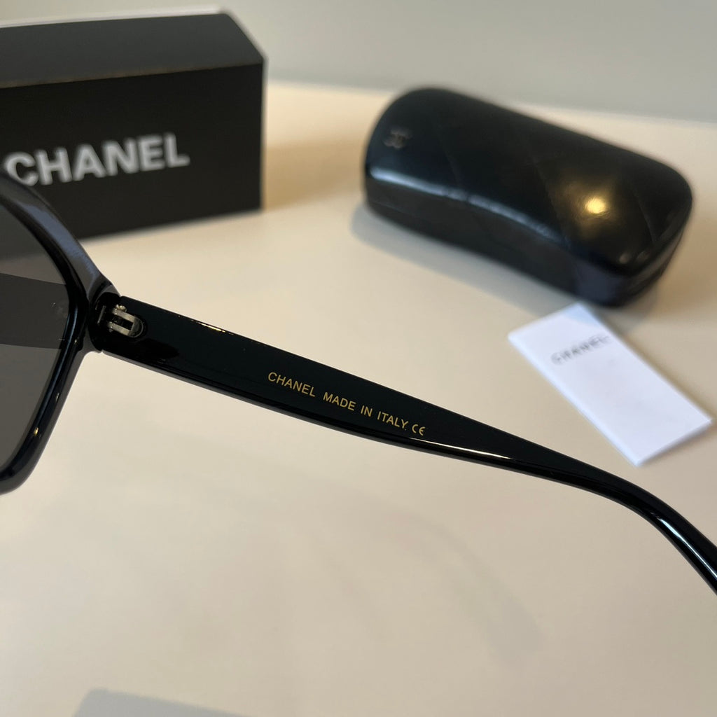 Chanel Square Black Lens Sunglasses for Men & Women - 465103 - detail image 5